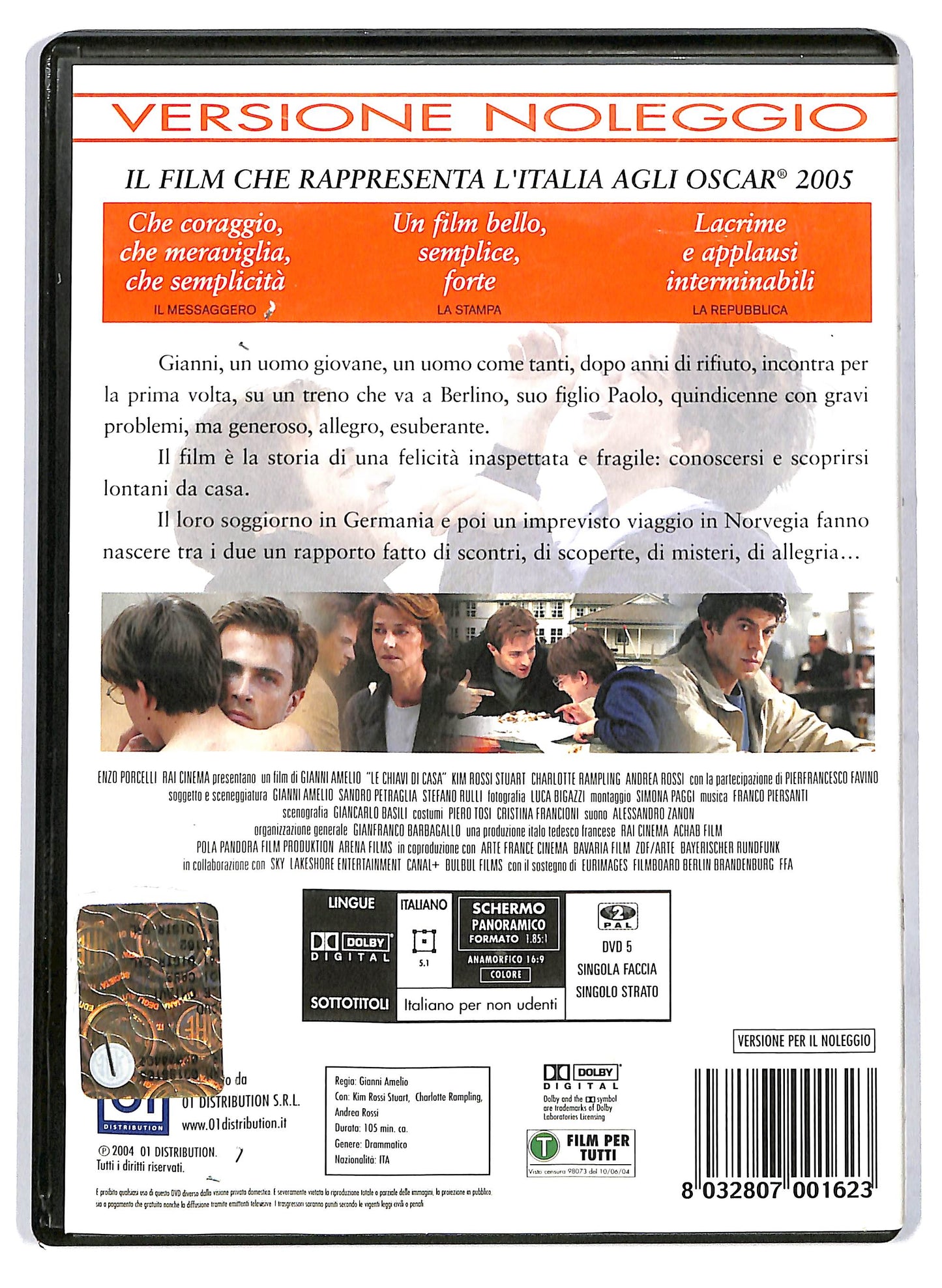 EBOND Le chiavi di casa NOLEGGIO DVD D708722