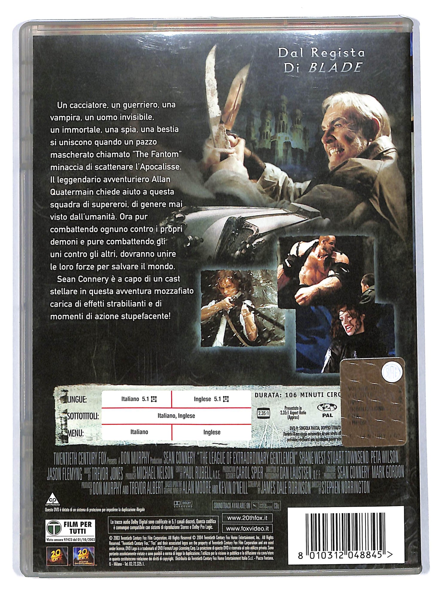 EBOND La Leggenda degli Uomini Straordinari DVD D708849