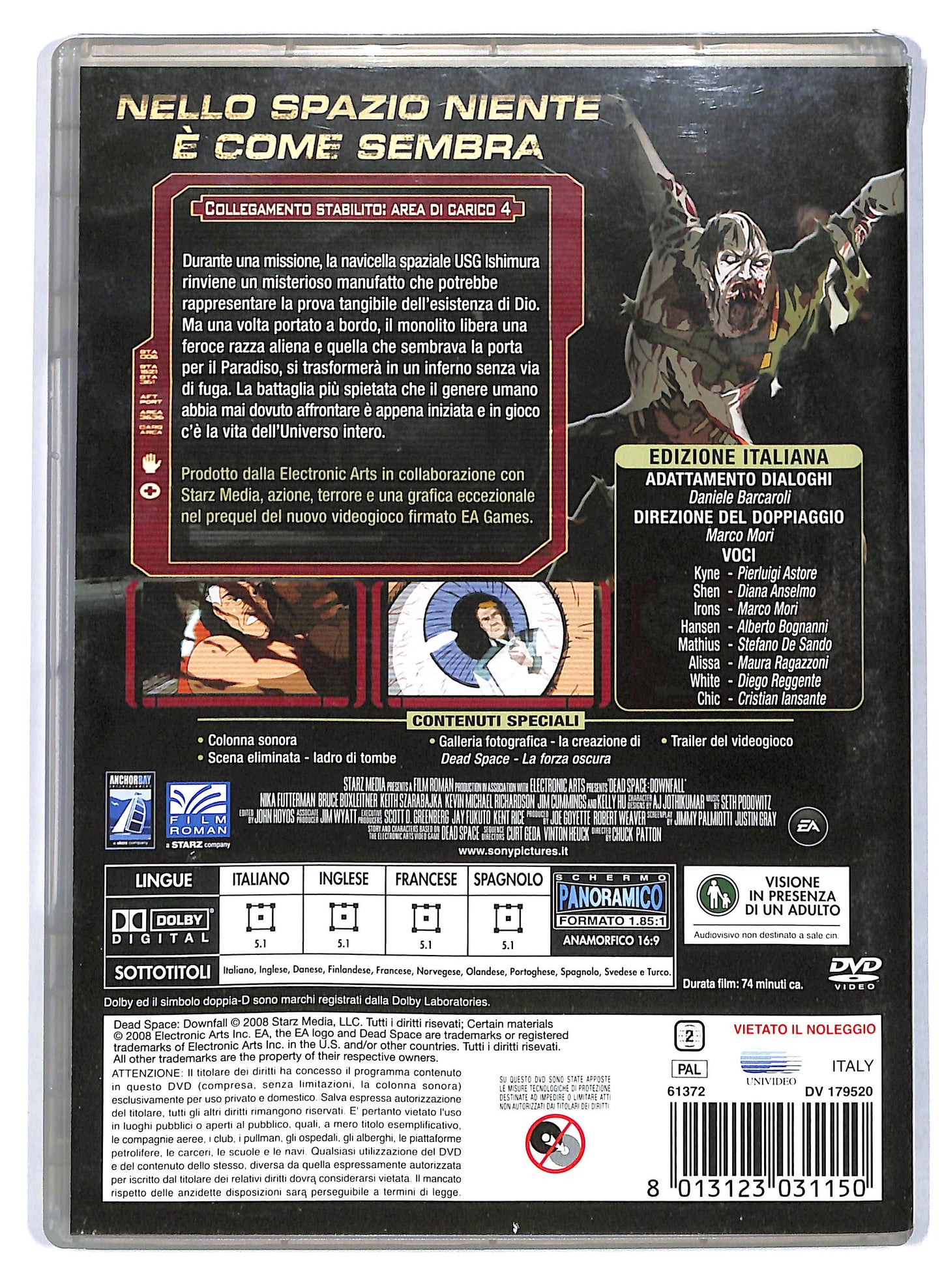 EBOND Dead Space - La forza oscura DVD D708905
