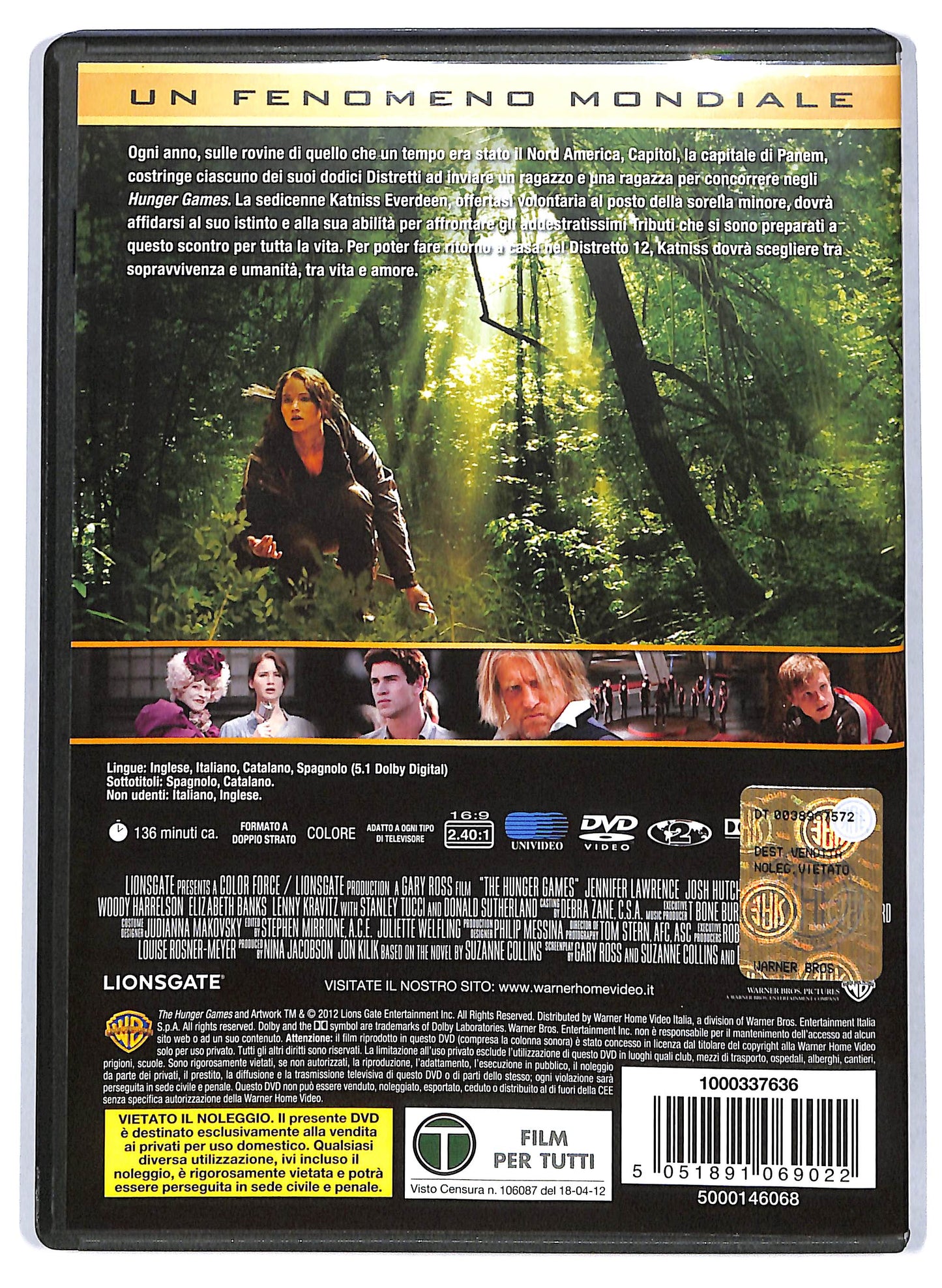 EBOND Hunger Games DVD D708907