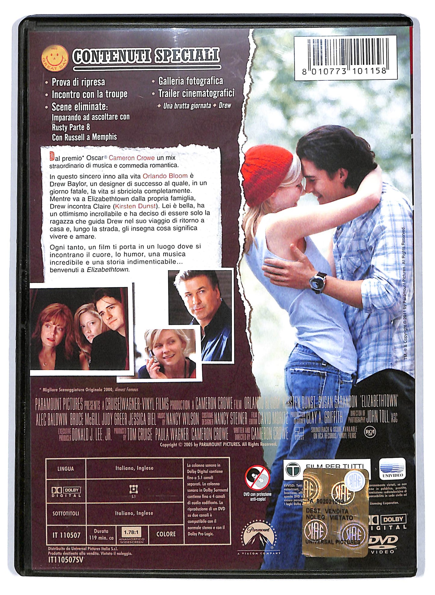 EBOND Elizabethtown edizione speciale da collezione DVD D708909