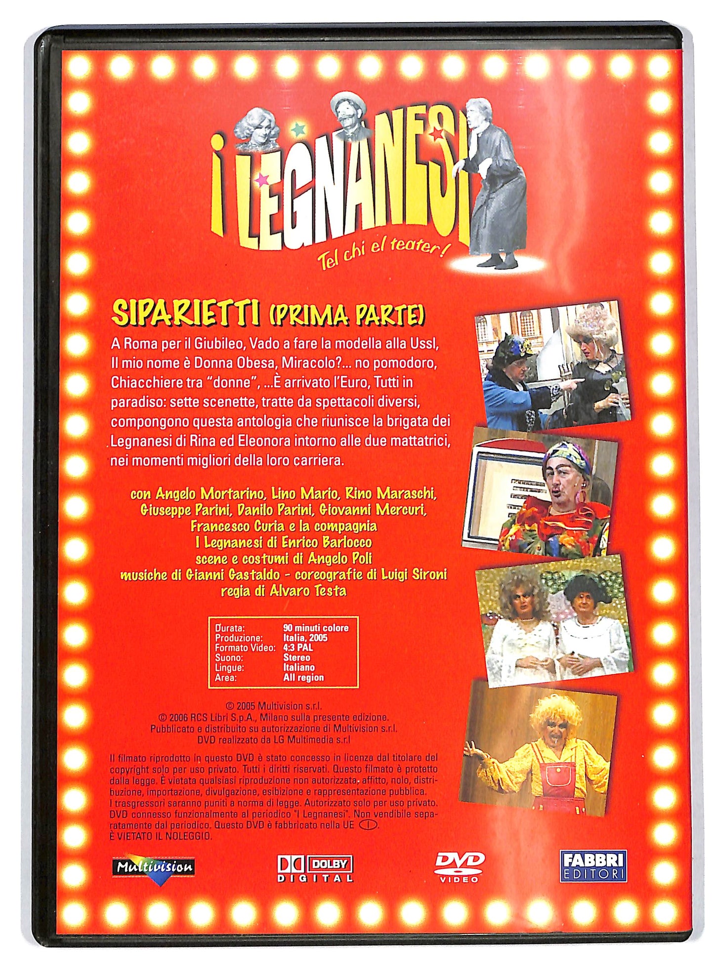 EBOND Siparietti (prima parte) - I Legnanesi EDITORIALE DVD D708932
