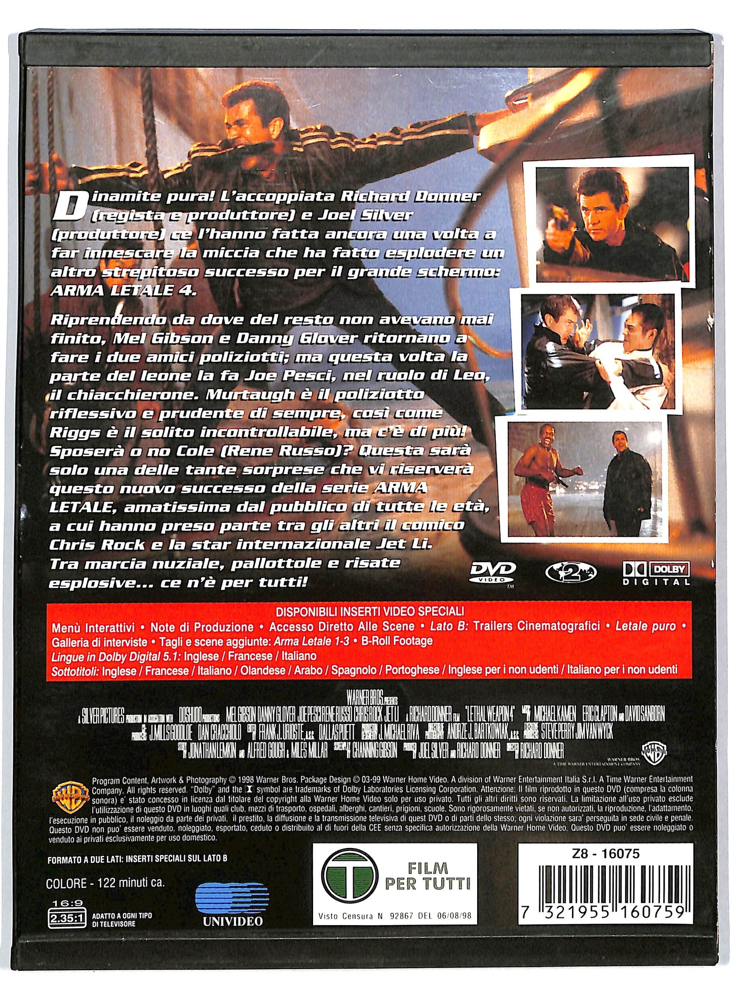 EBOND Arma letale 4 SNAPPER DVD D708960