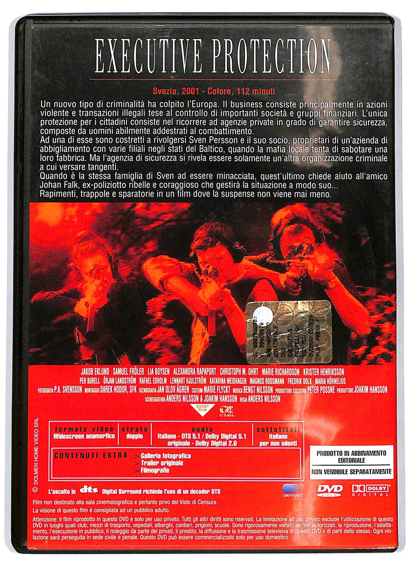 EBOND Executive protection EDITORIALE DVD D709010