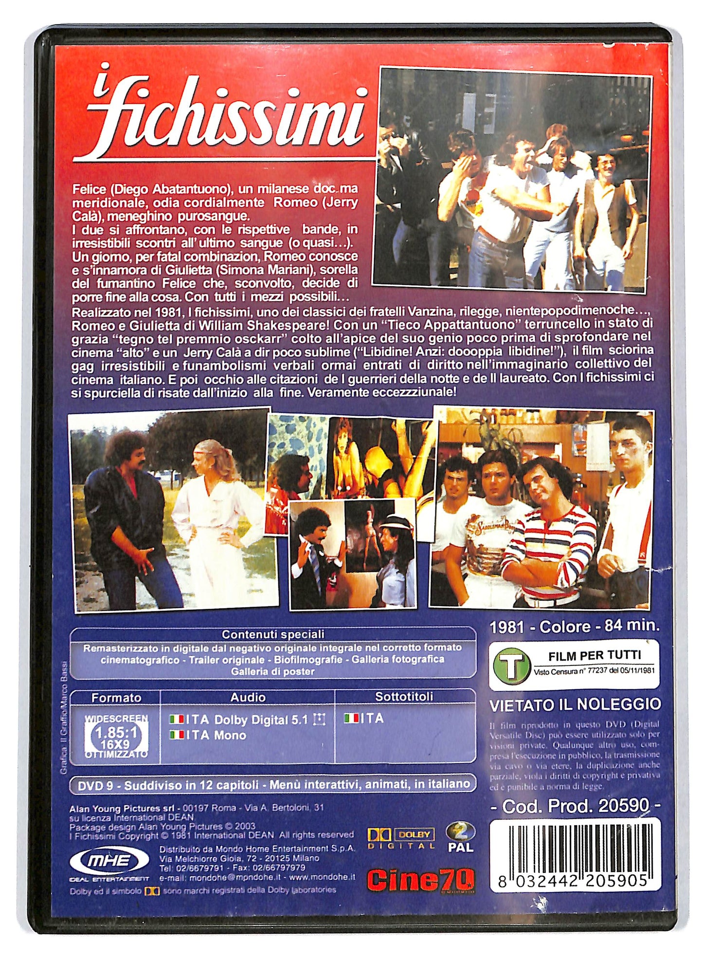 EBOND I fichissimi DVD D709112