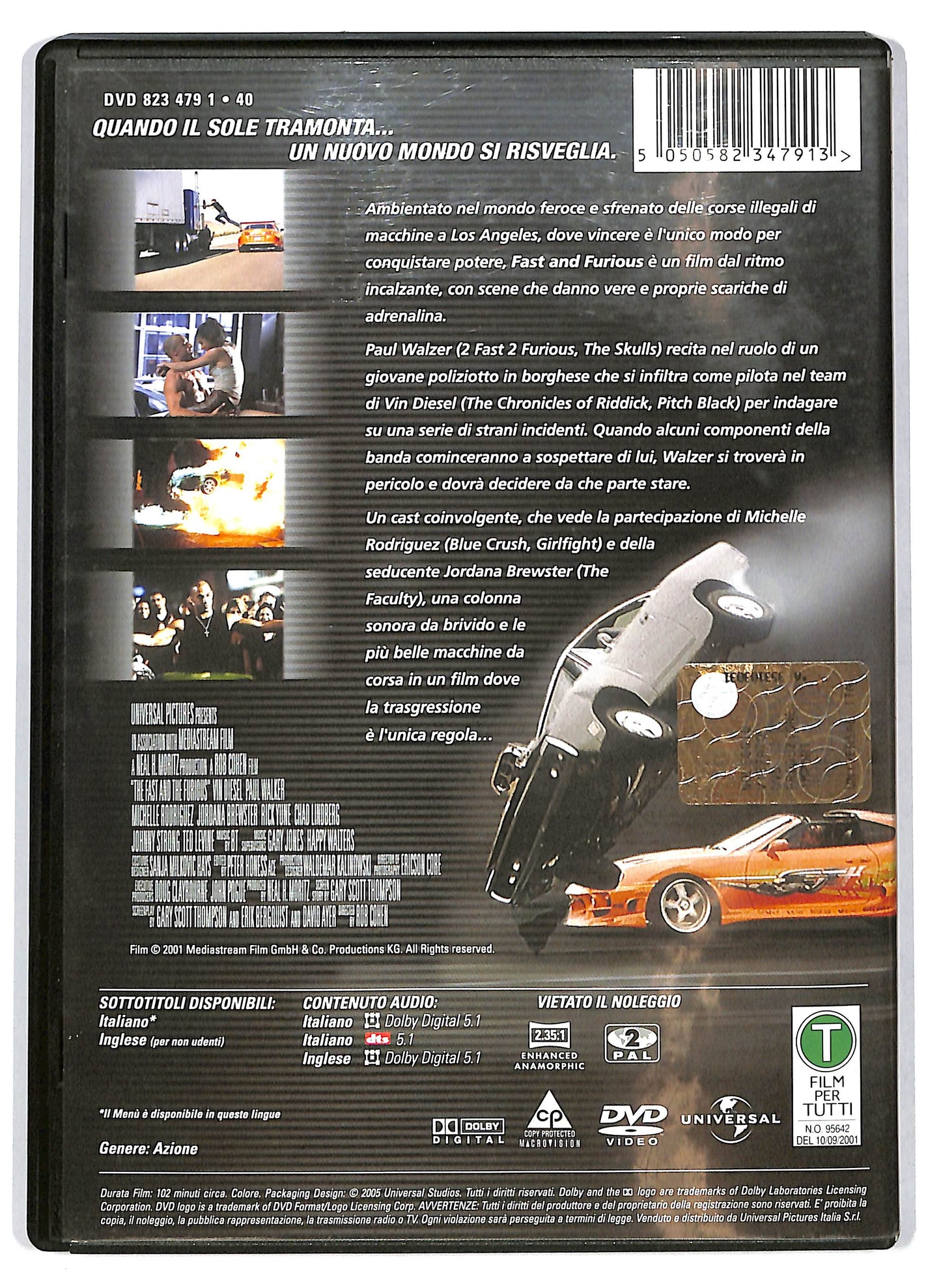 EBOND Fast and furious DVD D709125