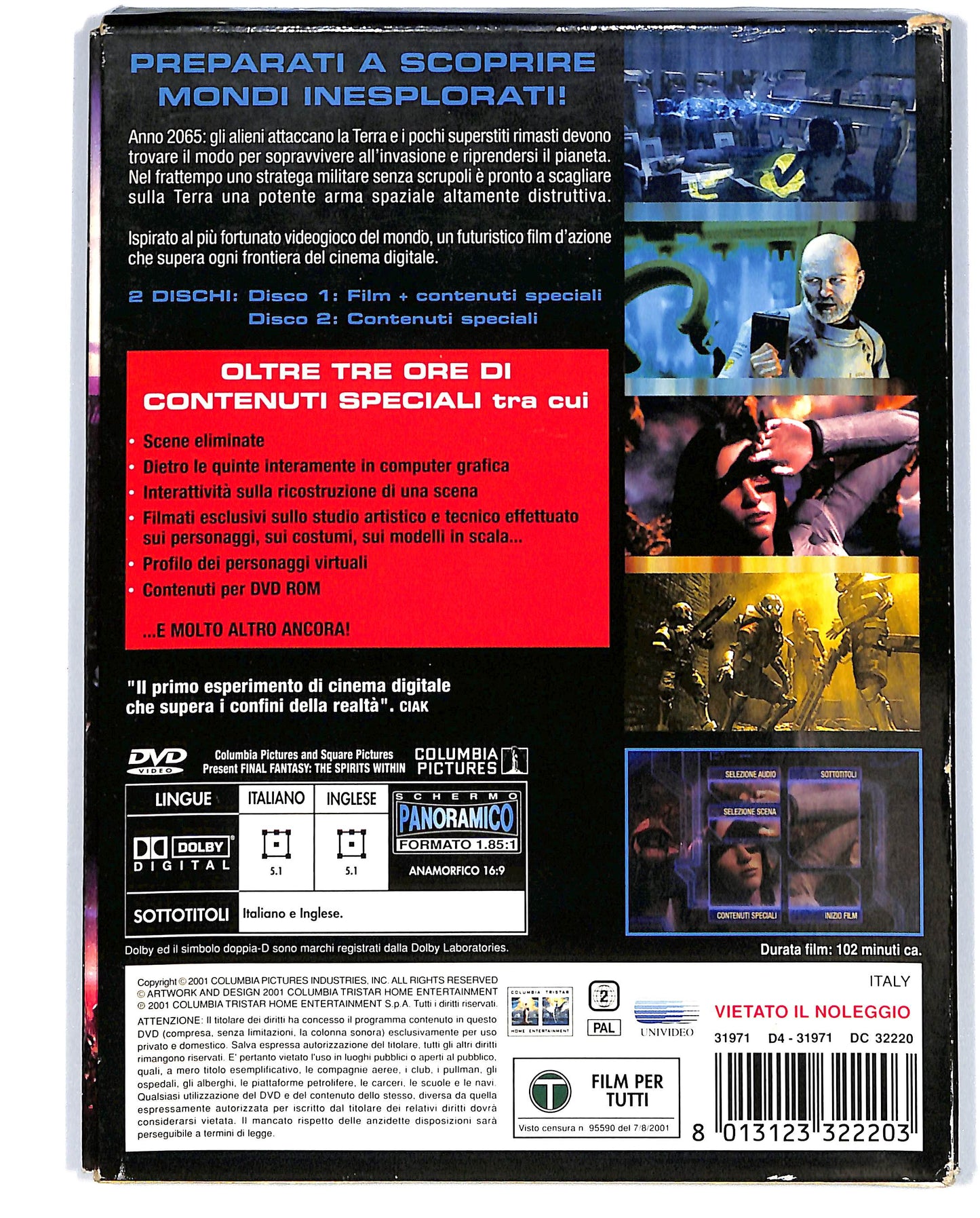 EBOND Final fantasy DIGIPACK DVD D709208