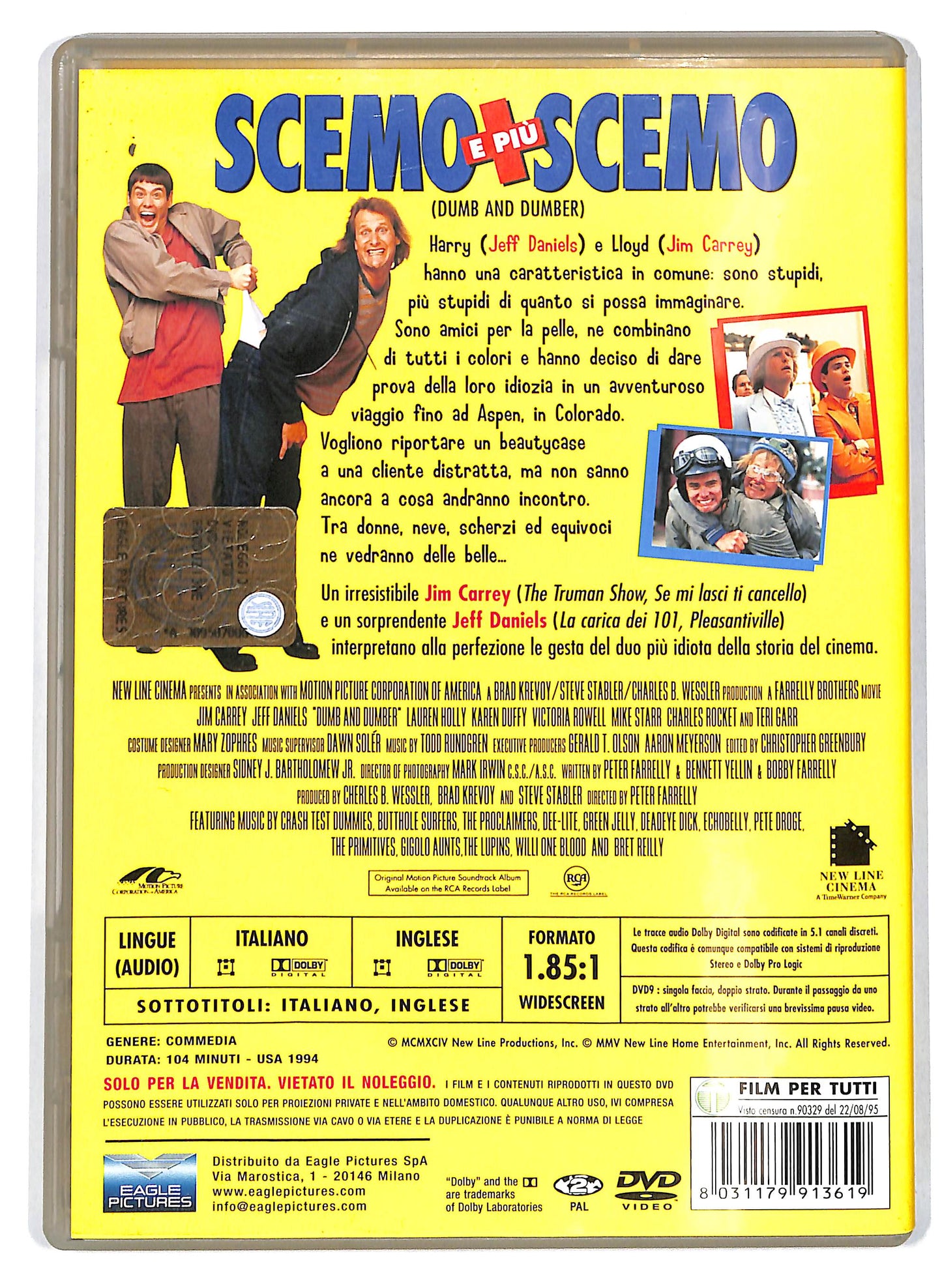 EBOND Scemo e piu scemo DVD D709218
