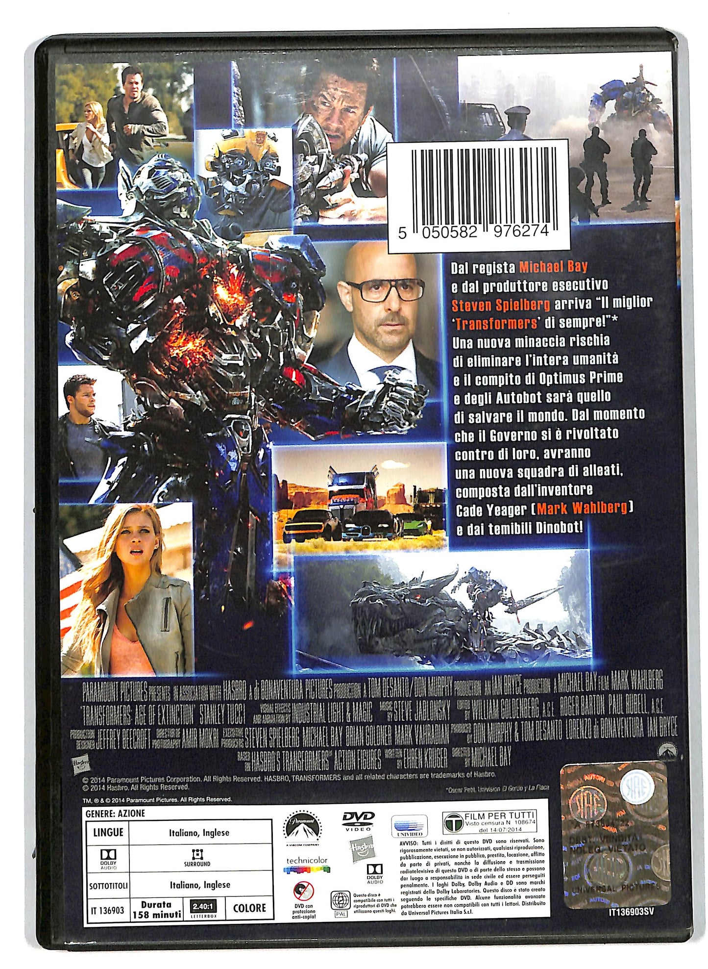 EBOND Transformers 4 - L'era dell'estinzione NOLEGGIO DVD D709337