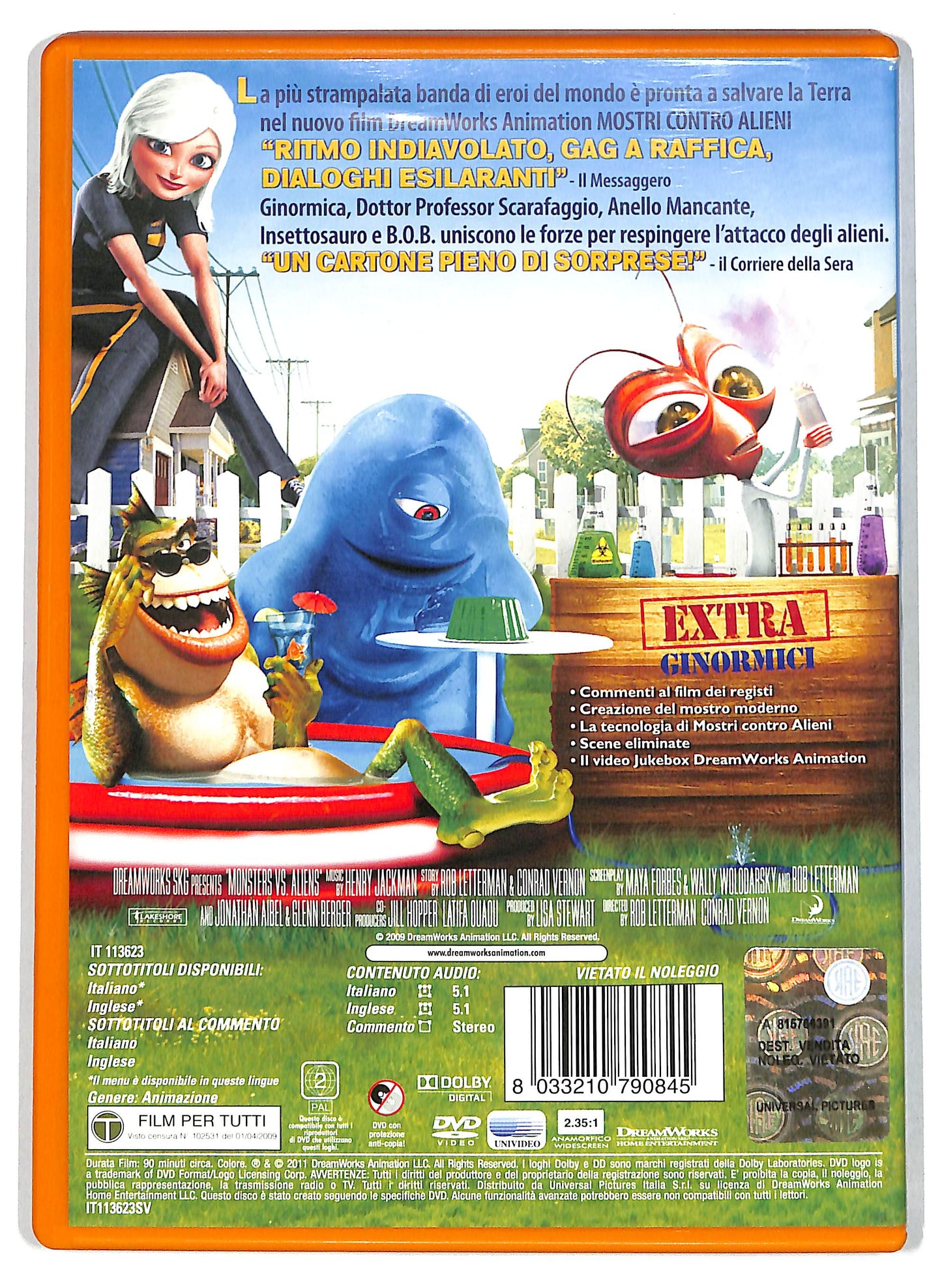 EBOND Mostri contro Alieni DVD D709360