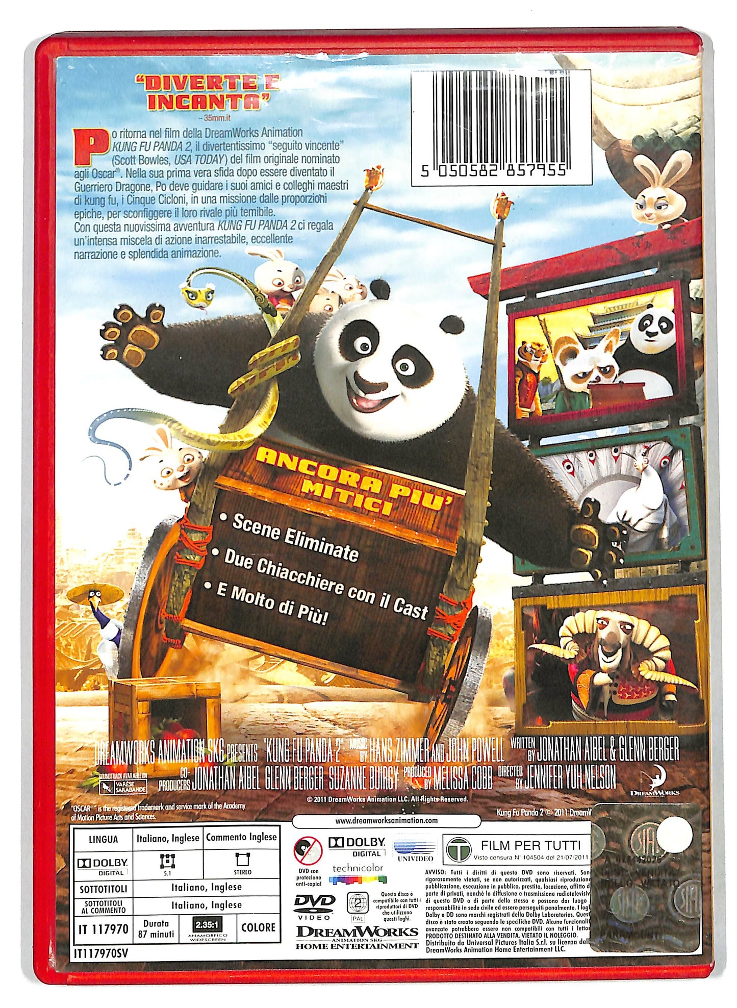 EBOND Kung Fu Panda 2 DVD D709367