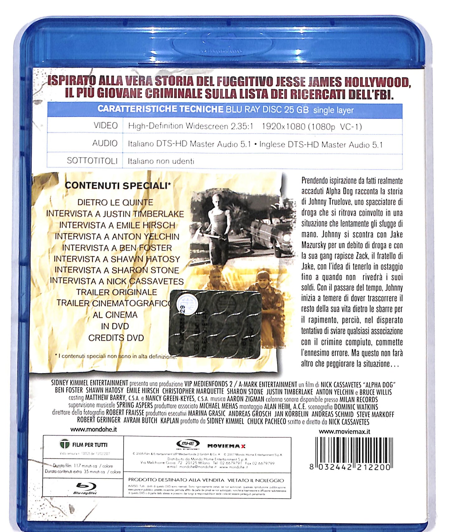 EBOND alpha dog BLURAY D709445
