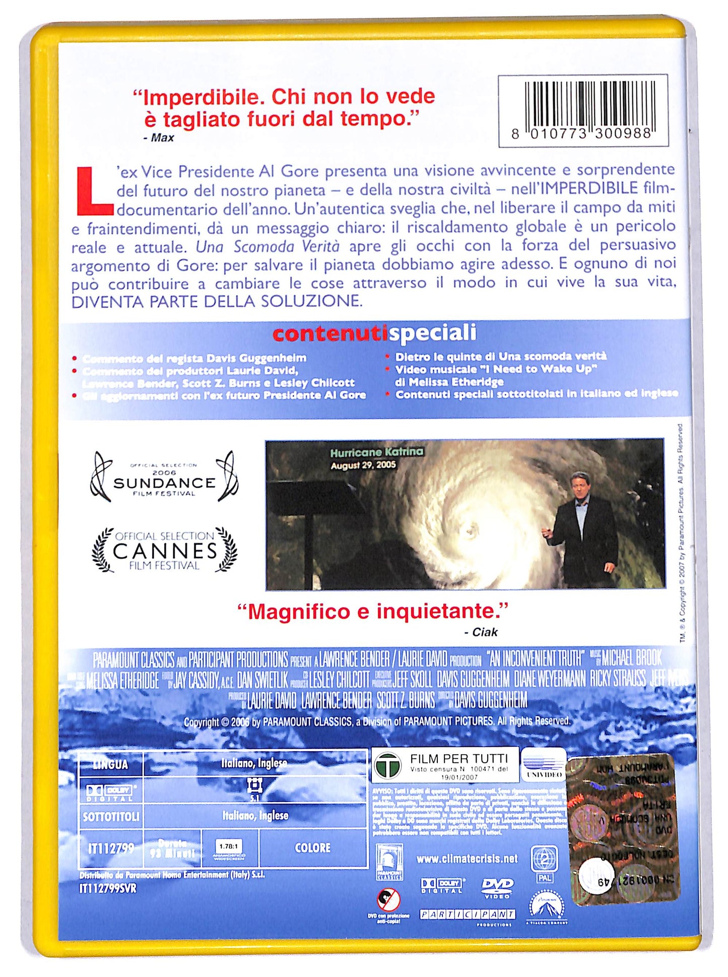 EBOND una scomoda verita NOLEGGIO DVD D709624