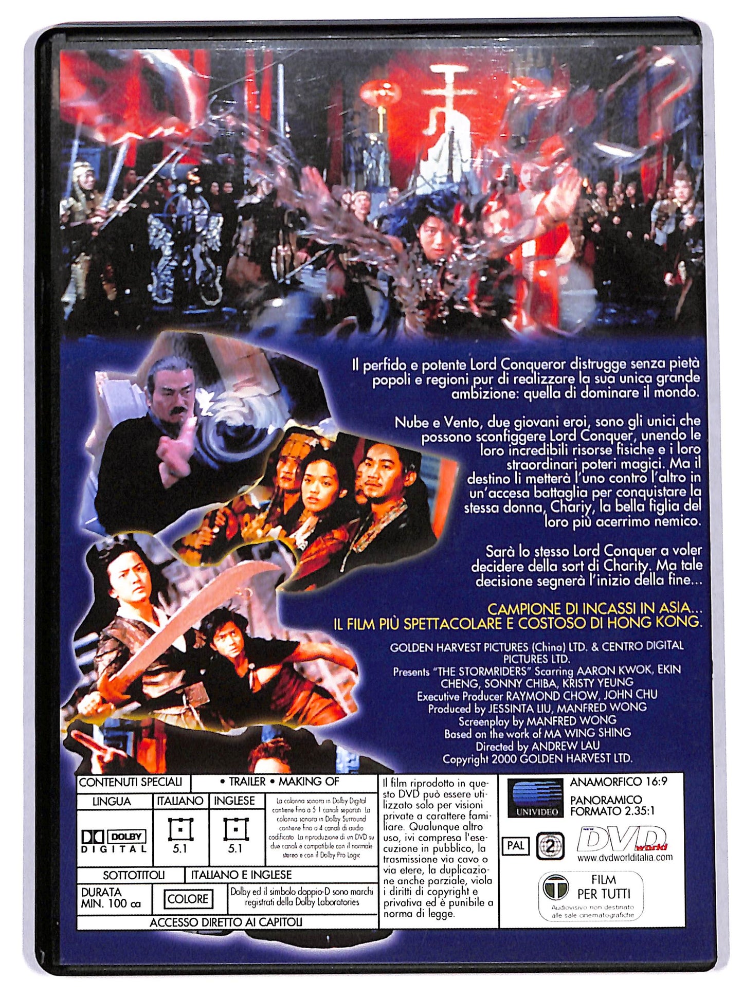 EBOND The Storm Riders - i cavalieri della tempesta  EDITORIALE DVD D709629