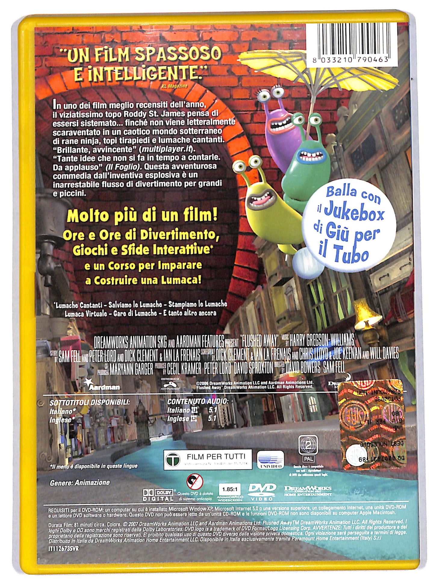 EBOND Giu per il tubo DVD D709660
