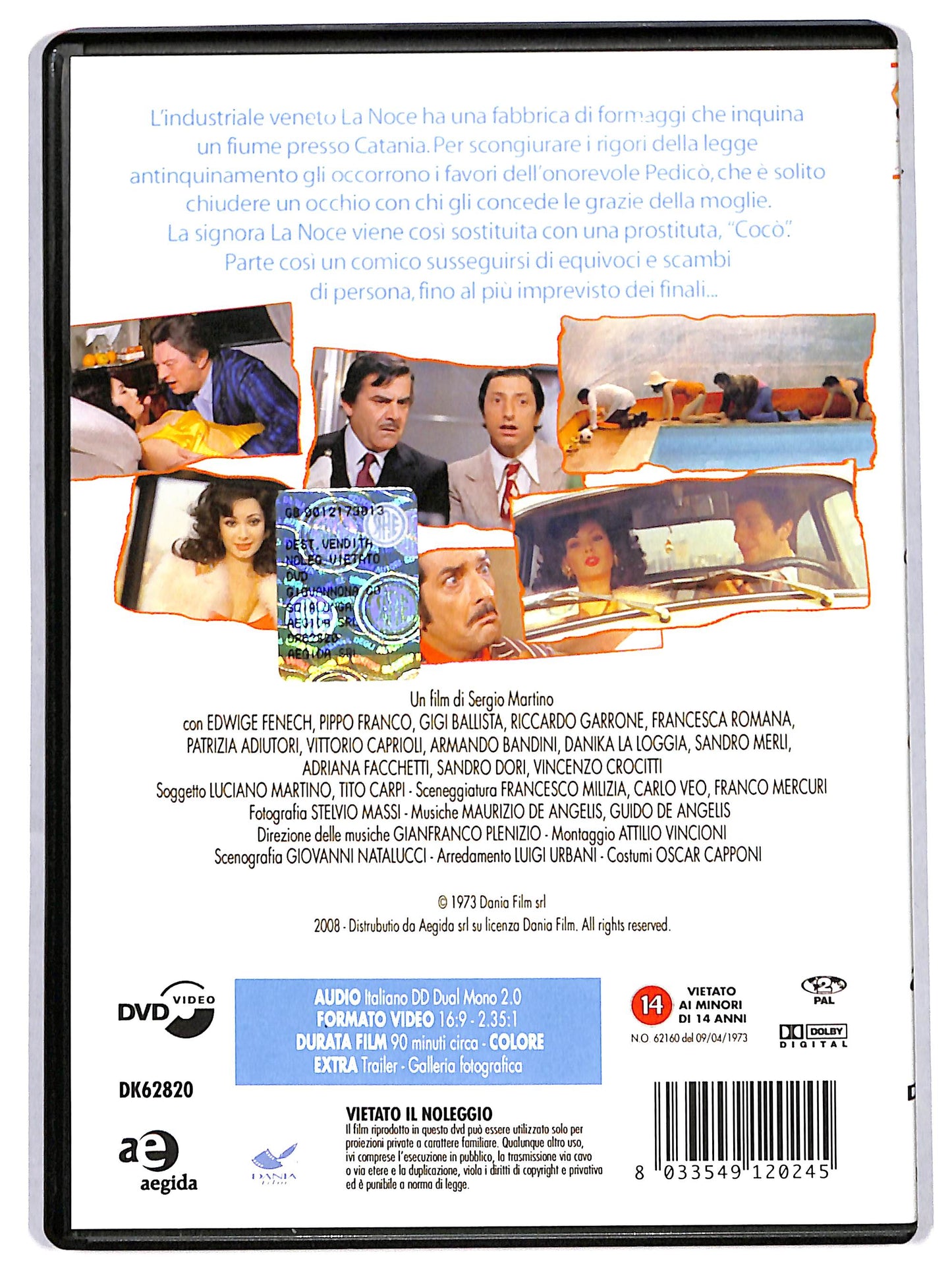 EBOND giovannona coscialunga - disonorata con onore DVD D709744