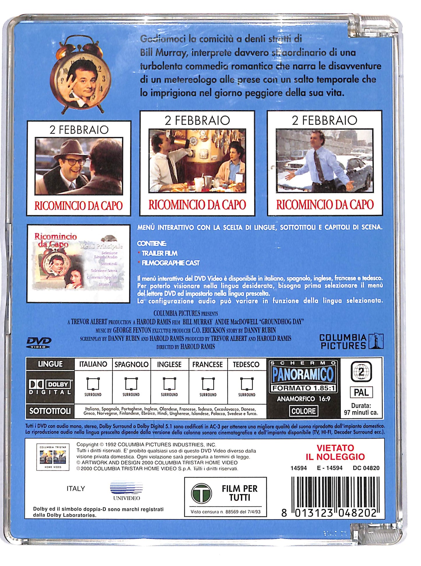 EBOND ricomincio da capo SJB DVD D709755
