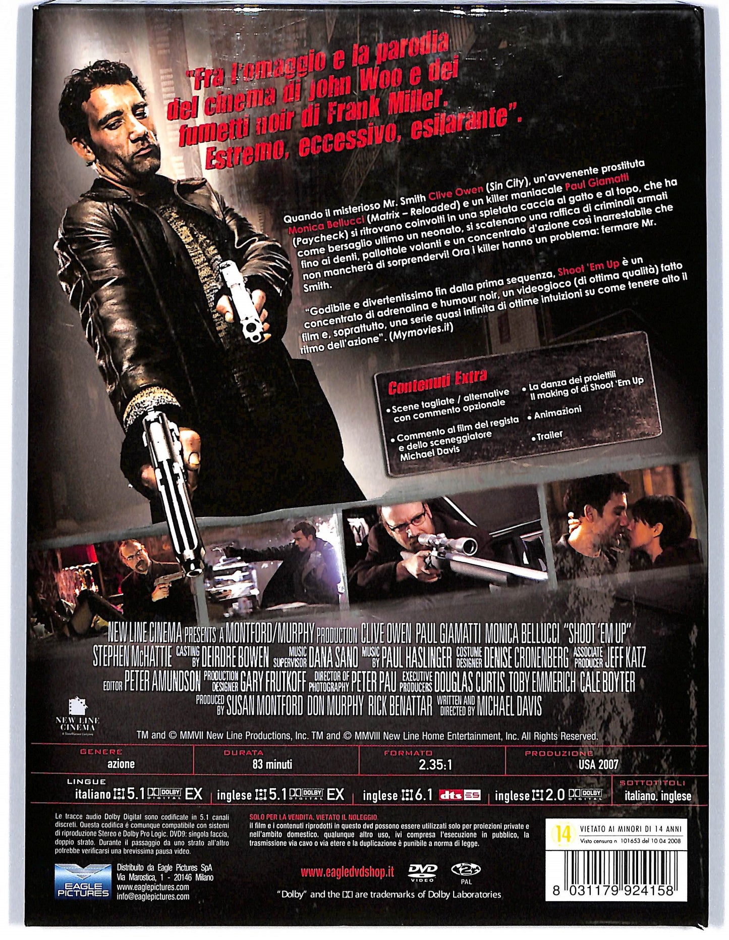 EBOND Shoot 'Em Up - Spara O Muori (Special Edition) DVD D709808