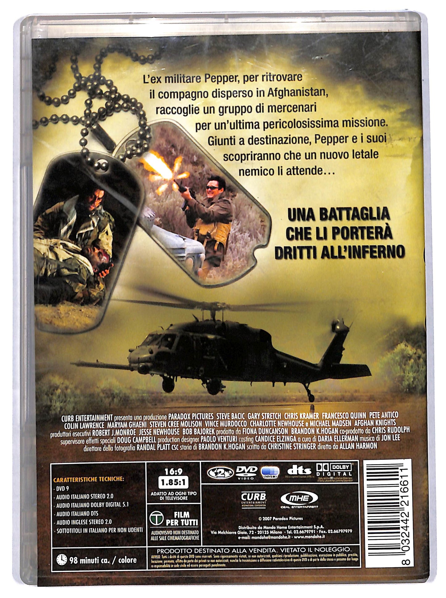EBOND afghan knight DVD D709839
