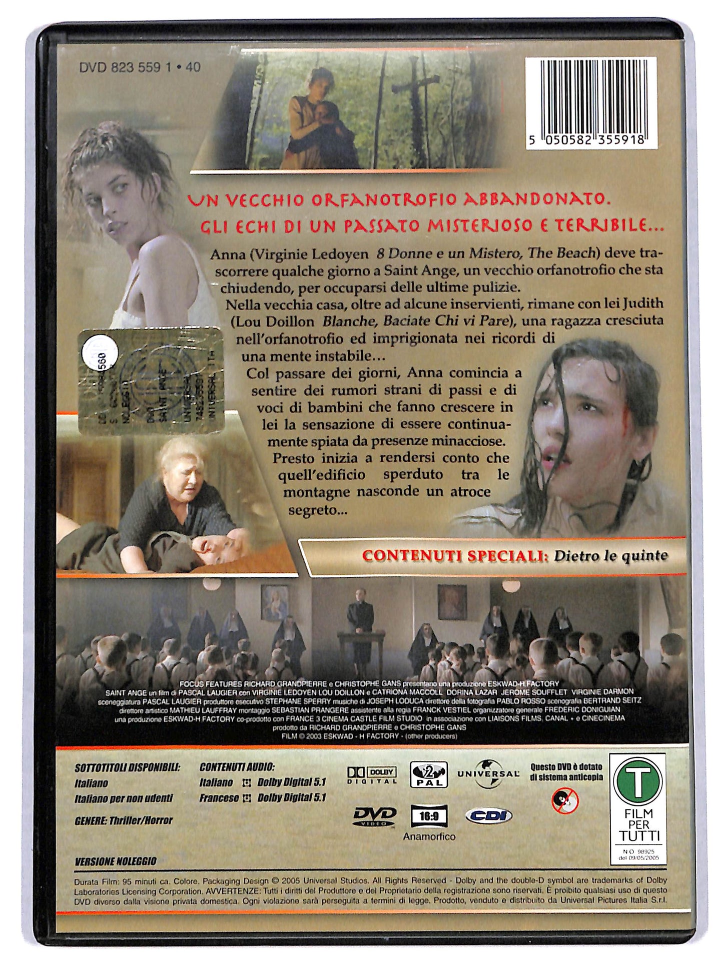 EBOND saint ange NOLEGGIO DVD D709852