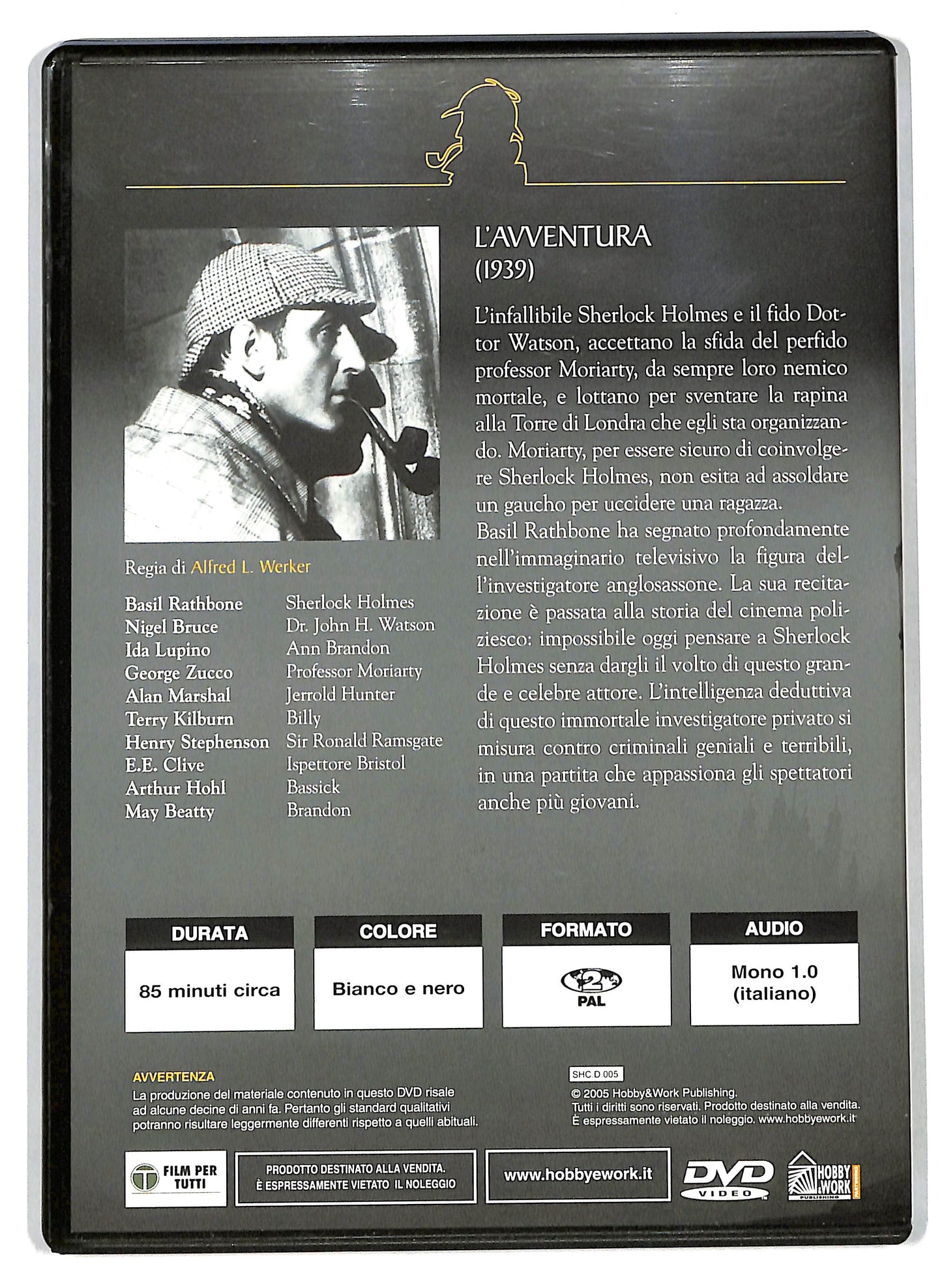 EBOND Sherlock Holmes Collection - L'avventura vol.5 EDITORIALE DVD D710018