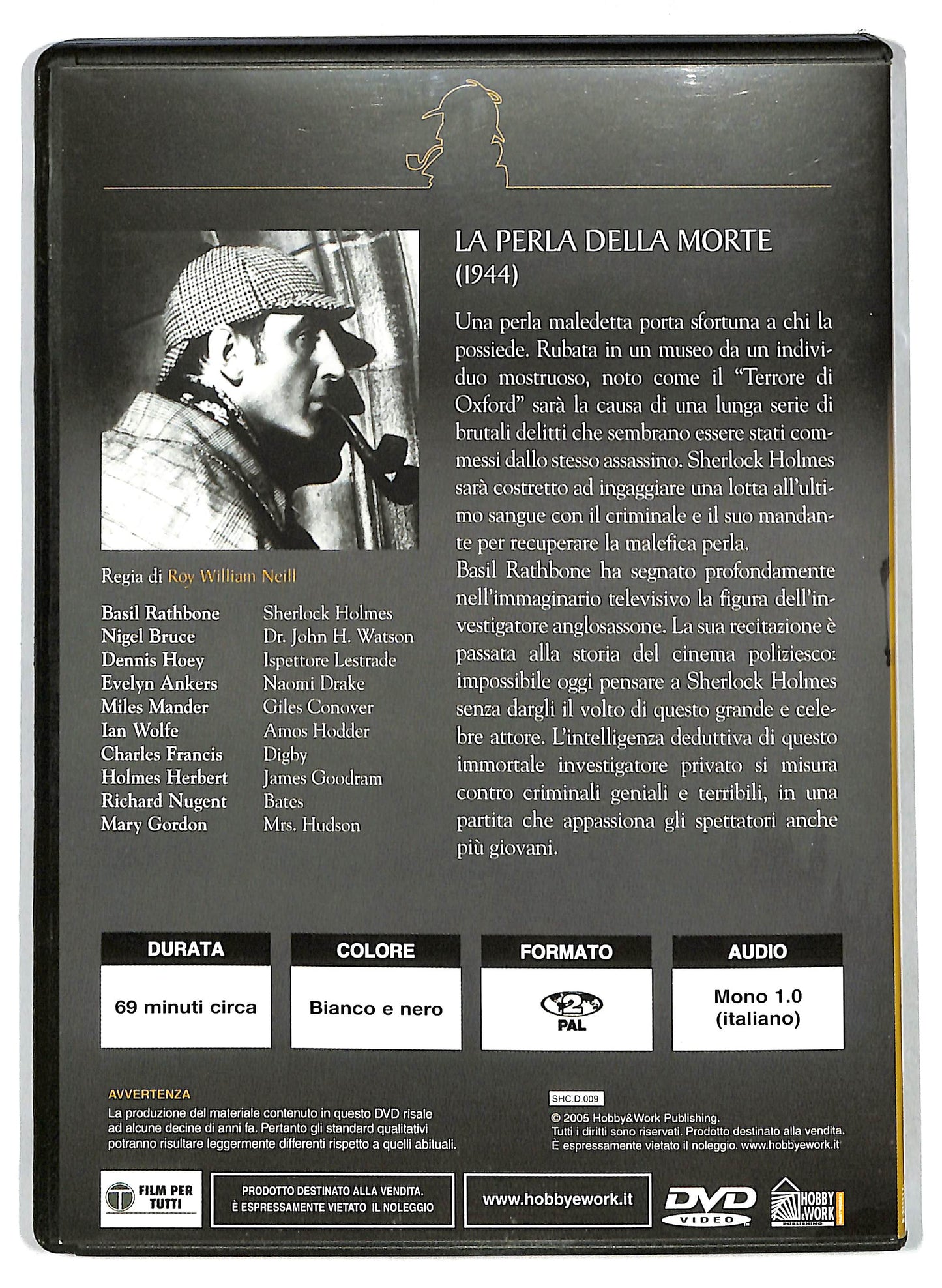 EBOND herlock Holmes Coll. - La perla della morte Vol.9 EDITORIALE DVD D710033