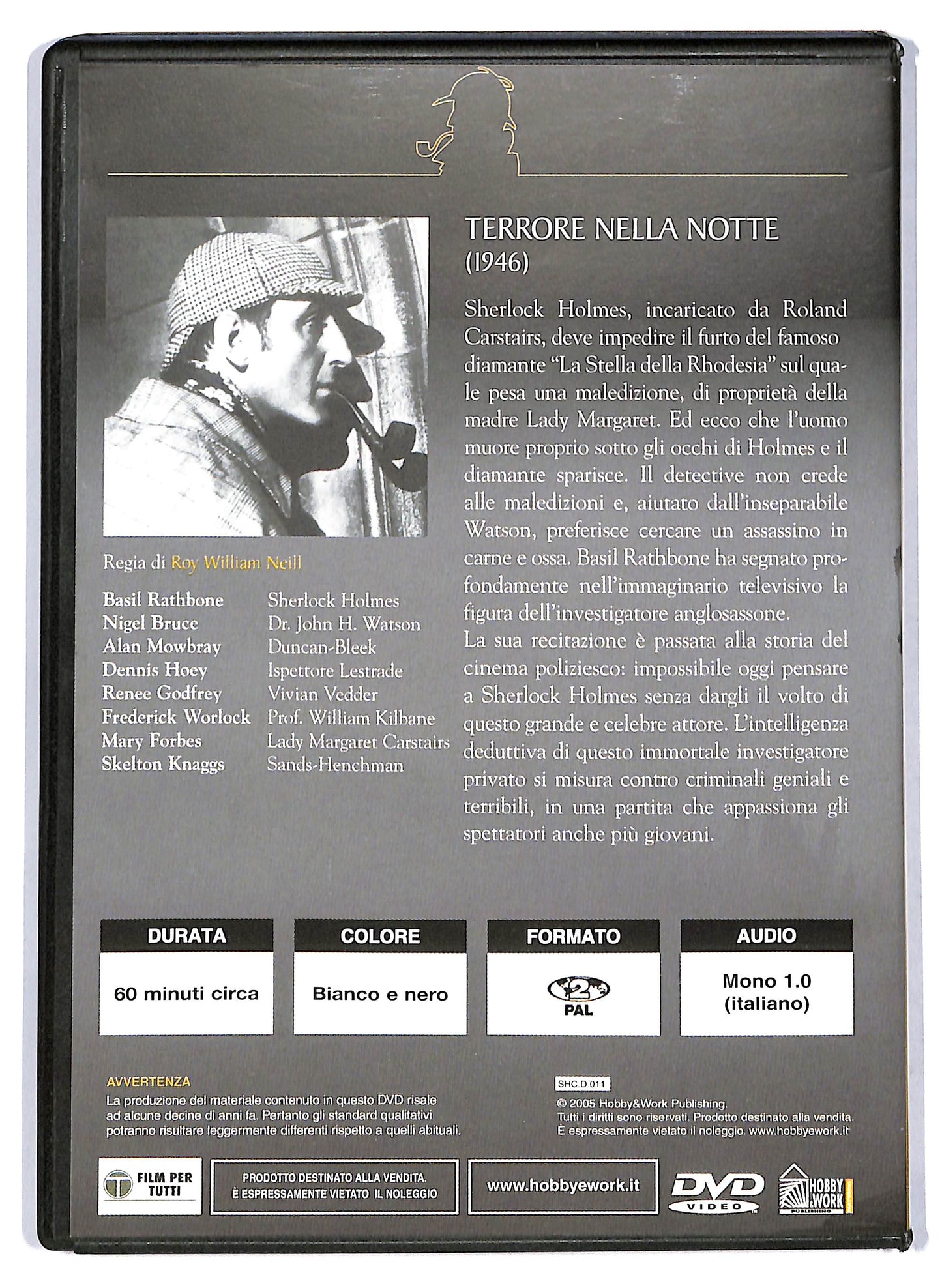 EBOND Sherlock Holmes Coll. - Il mistero nella notte EDITORIALE DVD D710049