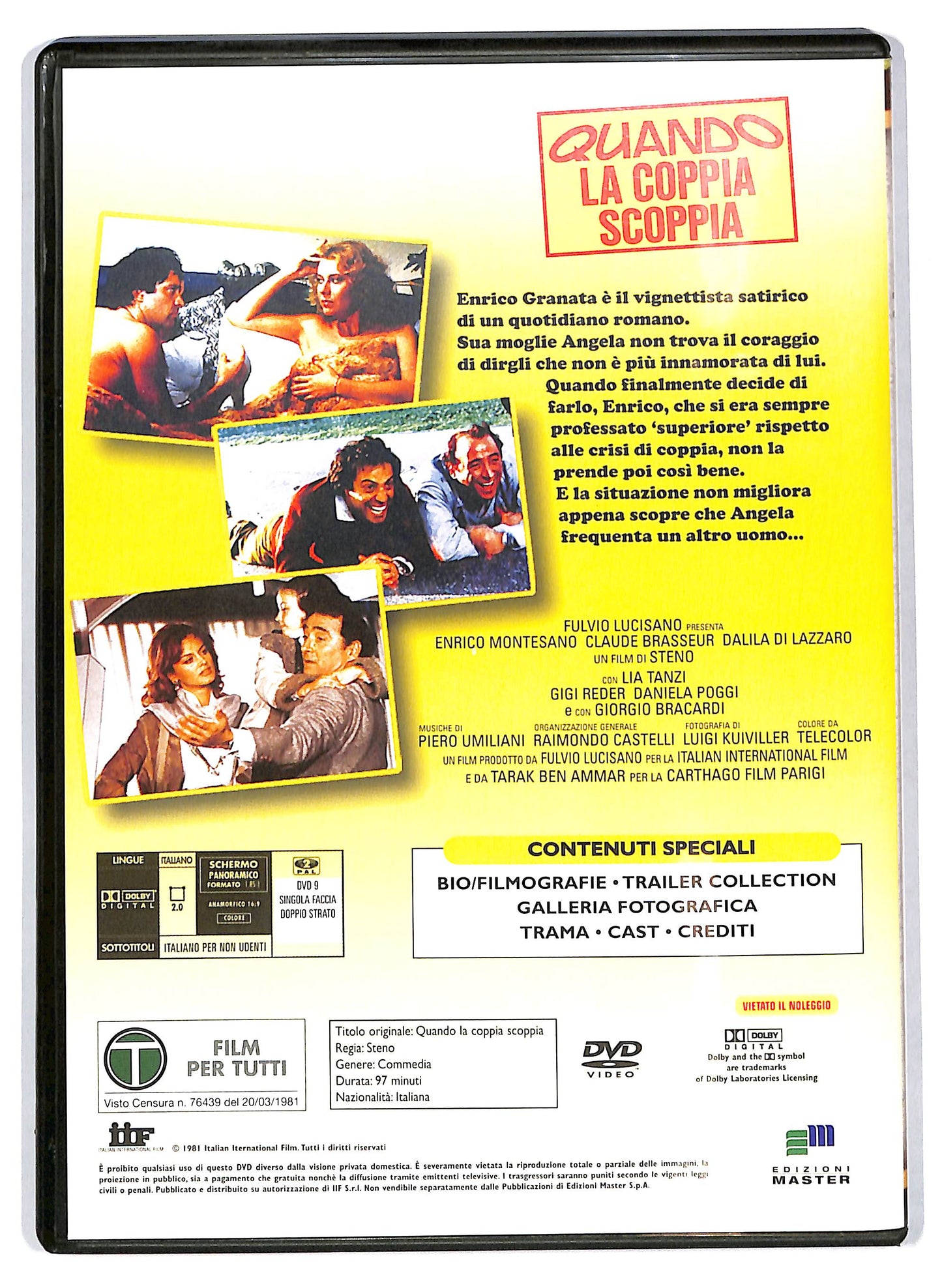 EBOND Montesano Collection - Quando la coppia scoppia EDITORIALE DVD D710335
