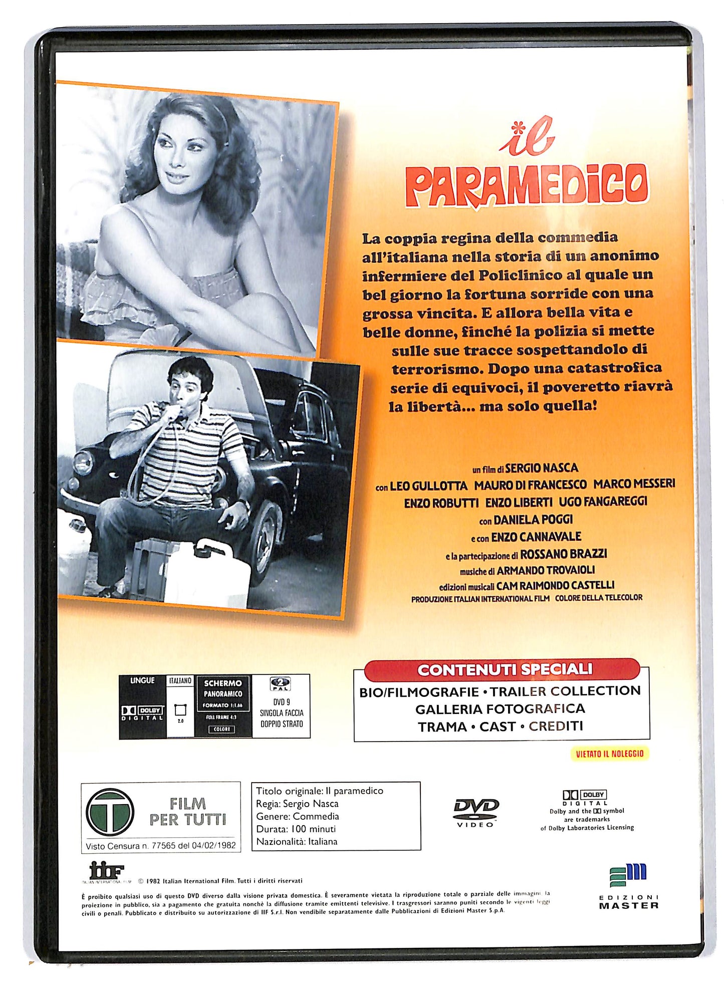 EBOND Montesano collection - Il paramedico EDITORIALE DVD D710347