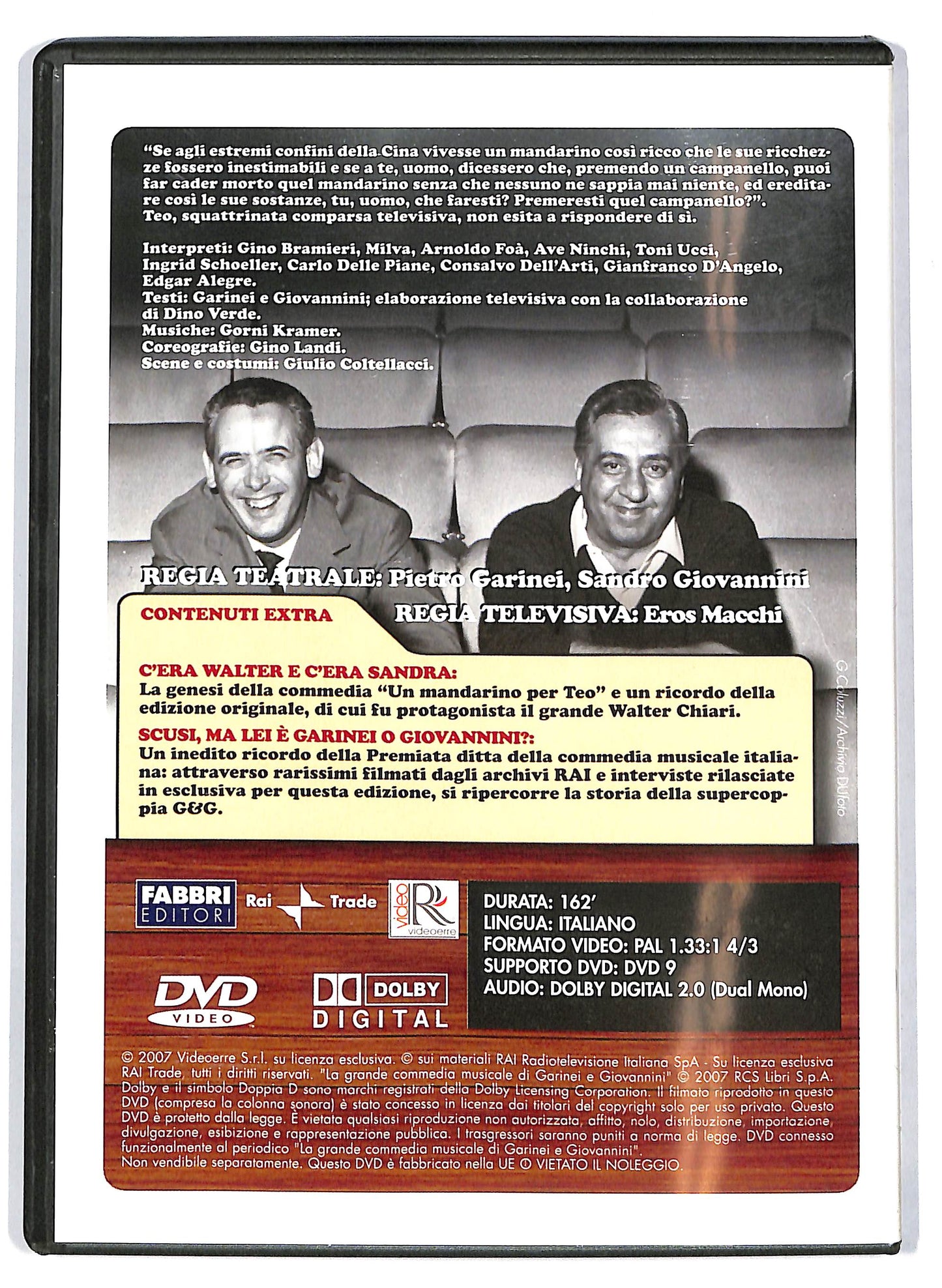 EBOND La grande commedia.. - Un mandarino per Teo EDITORIALE DVD D710355