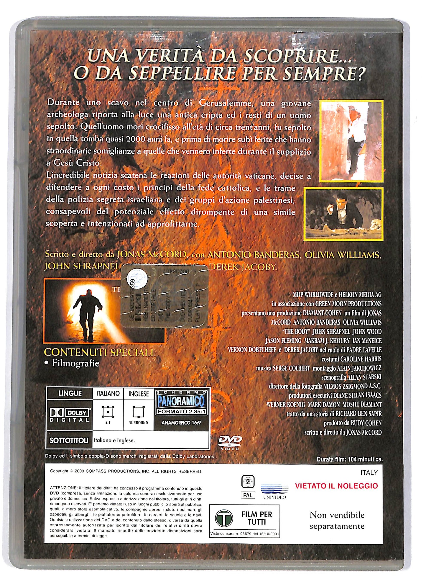 EBOND The Body EDITORIALE DVD D710510