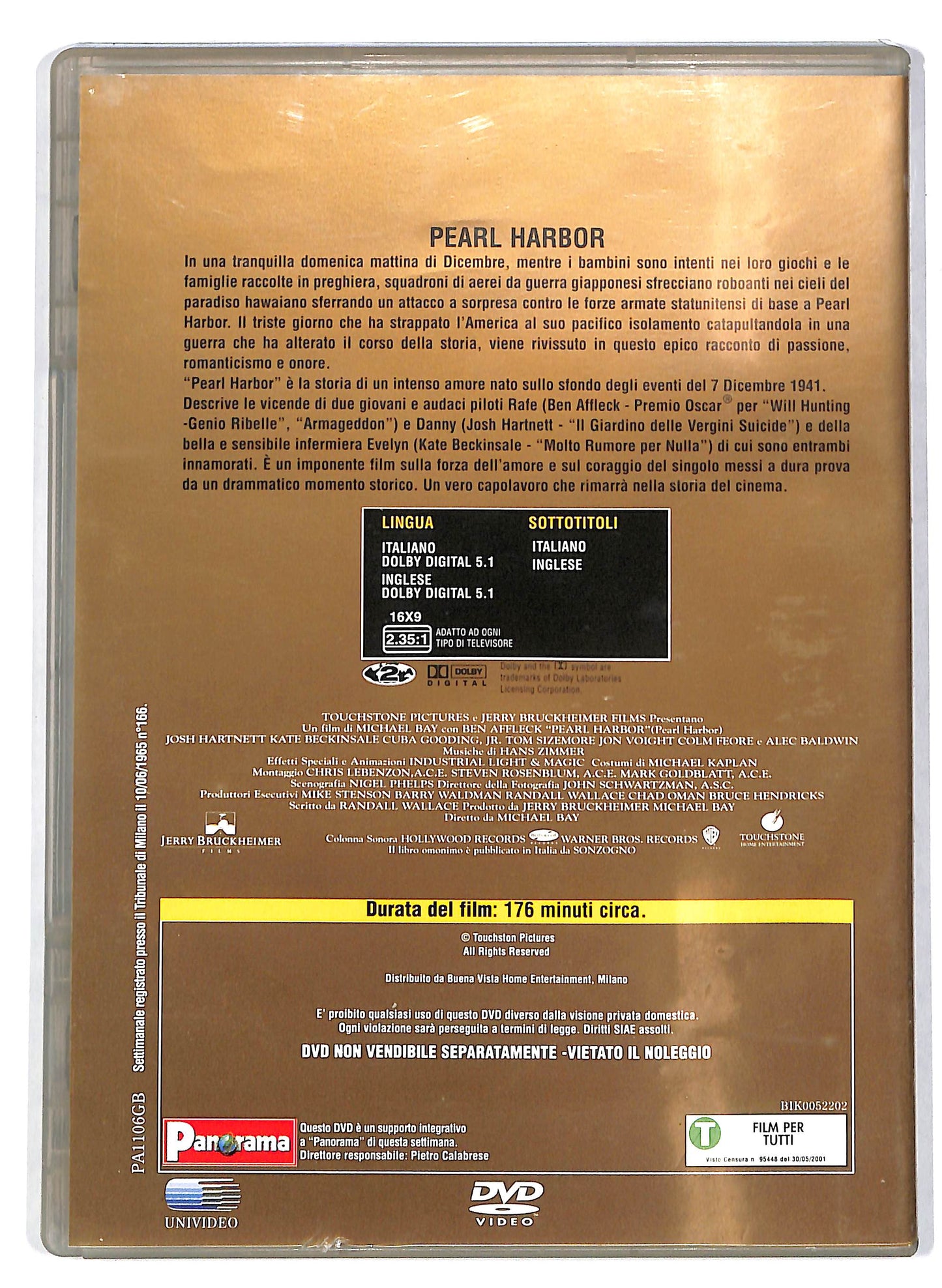 EBOND Le grandi battaglie - Pearl Harbor EDITORIALE DVD D710526