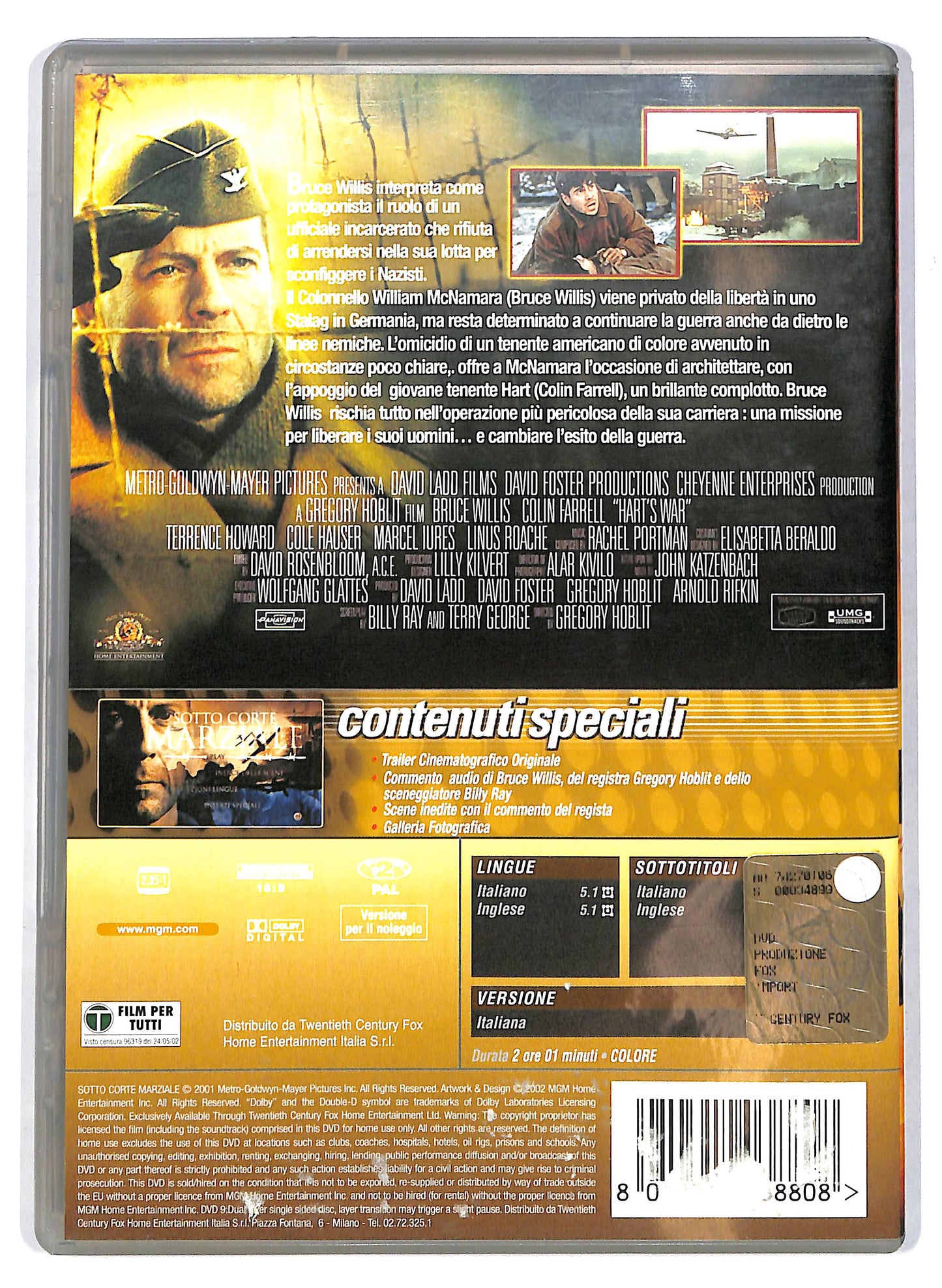 EBOND Sotto corte marziale DVD D710604