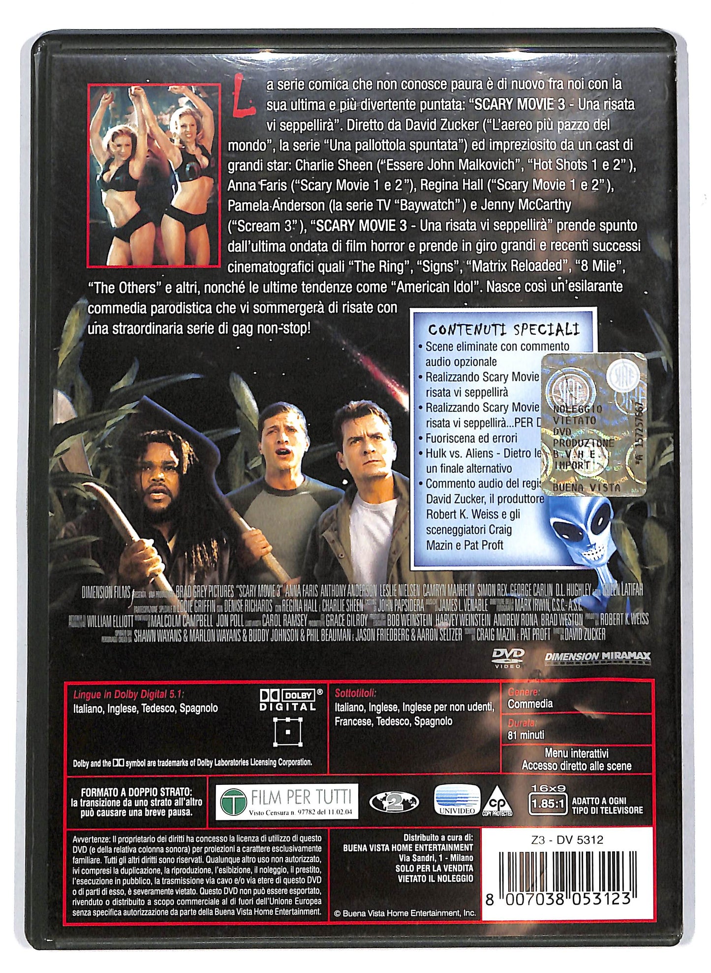 EBOND Scary Movie 3 - Una risata vi seppellira DVD D710613