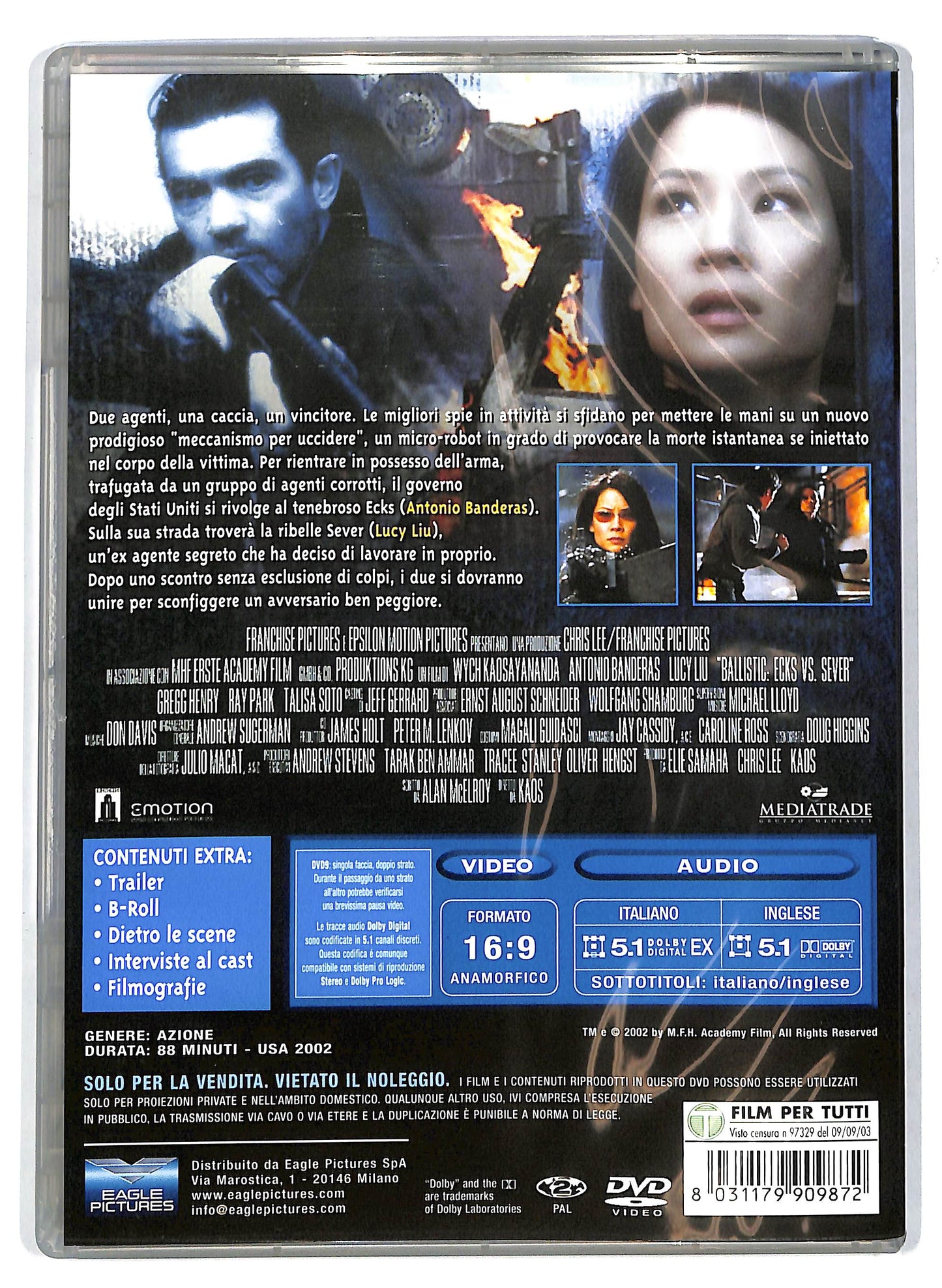 EBOND Ballistic DVD D710625