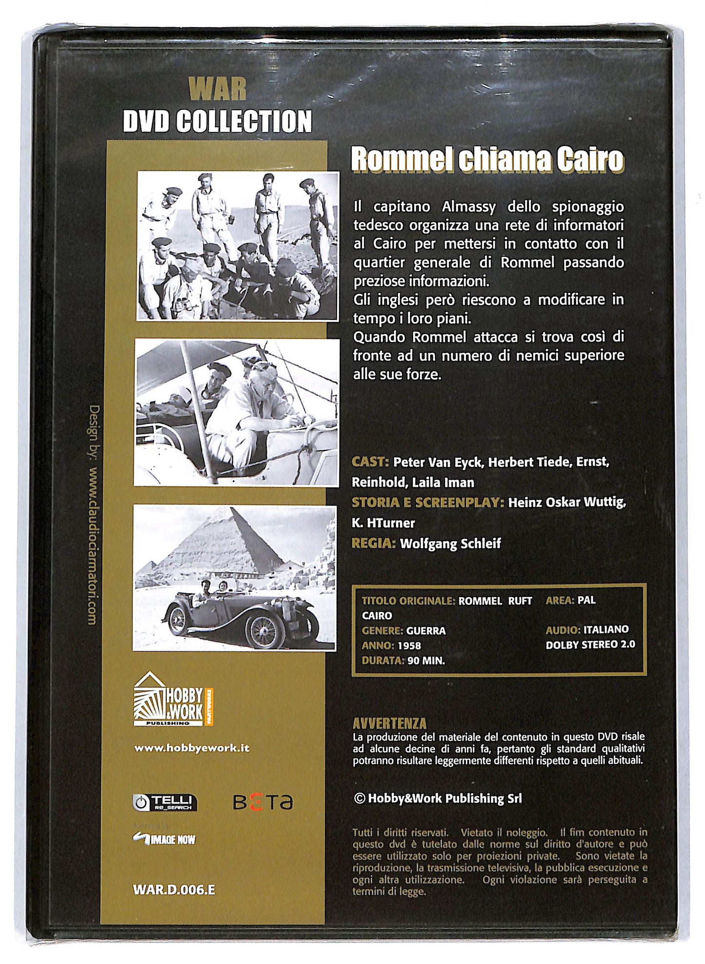 EBOND War DVD Collection - Rommel chiama Cairo EDITORIALE DVD D710636