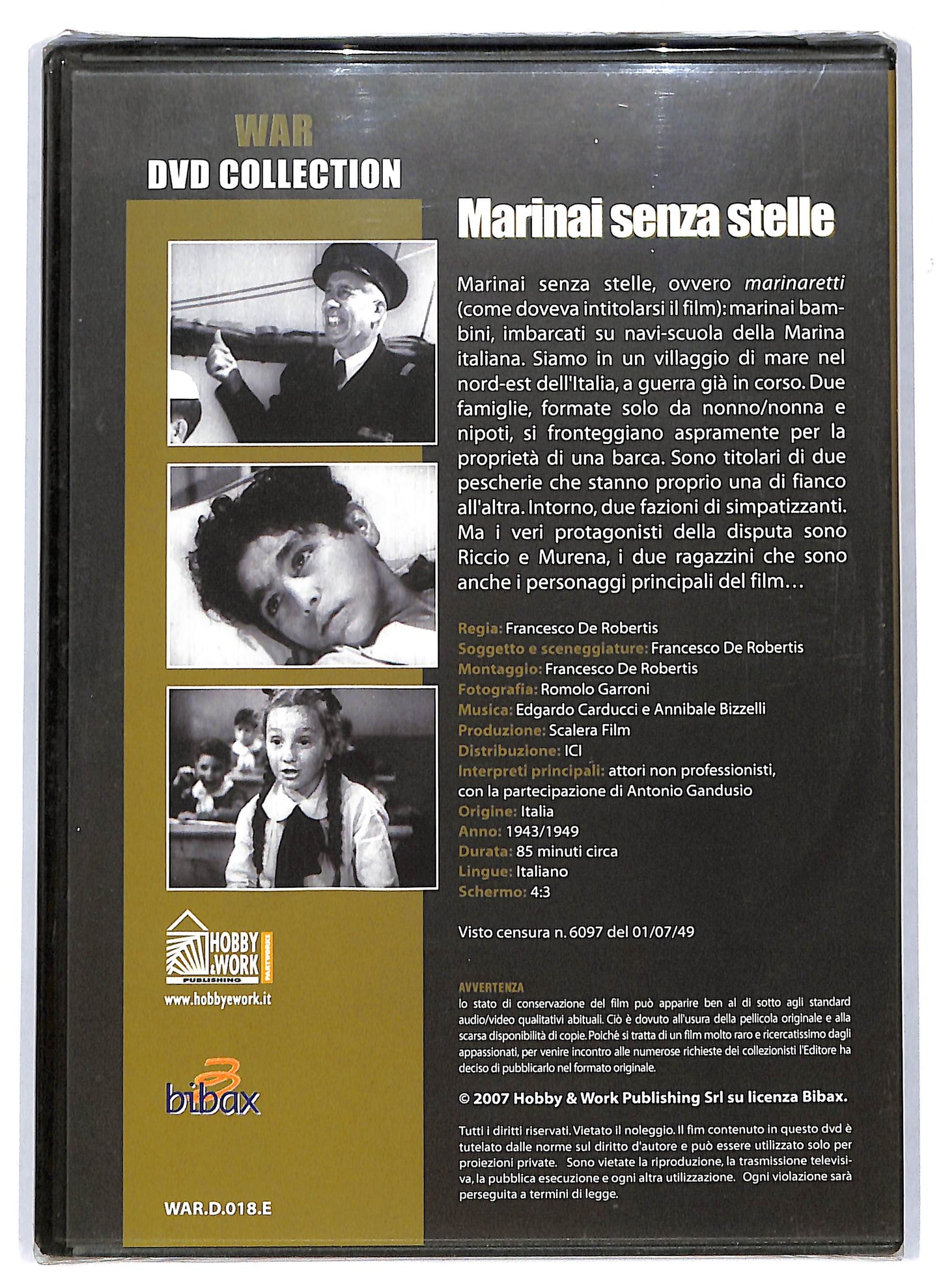 EBOND War DVD Collection - Marinai senza stelle EDITORIALE DVD D710639
