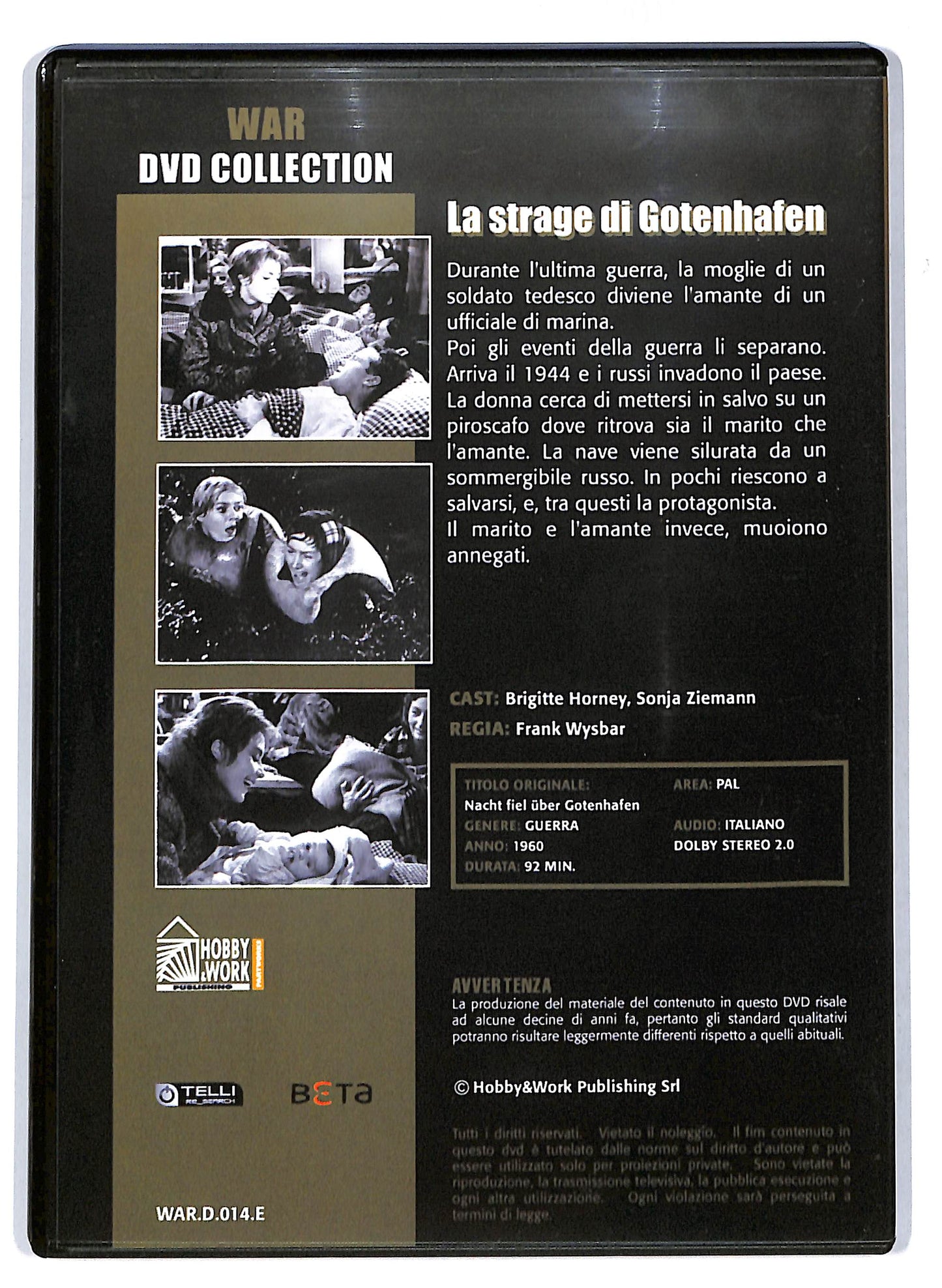 EBOND War DVD Collection - La strage di Gotenhafen EDITORIALE DVD D710640