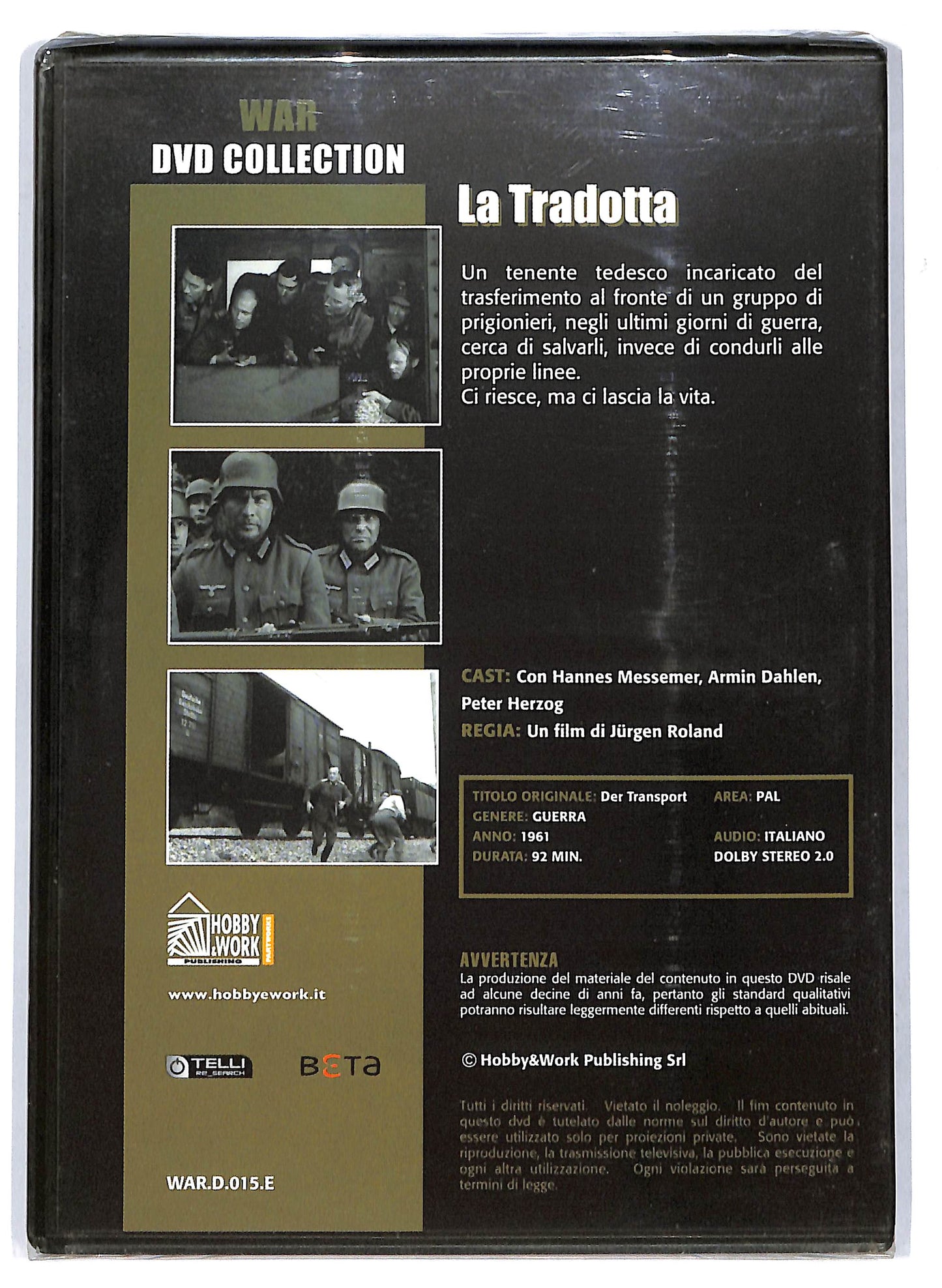 EBOND War DVD Collection - La tradotta EDITORIALE DVD D710649