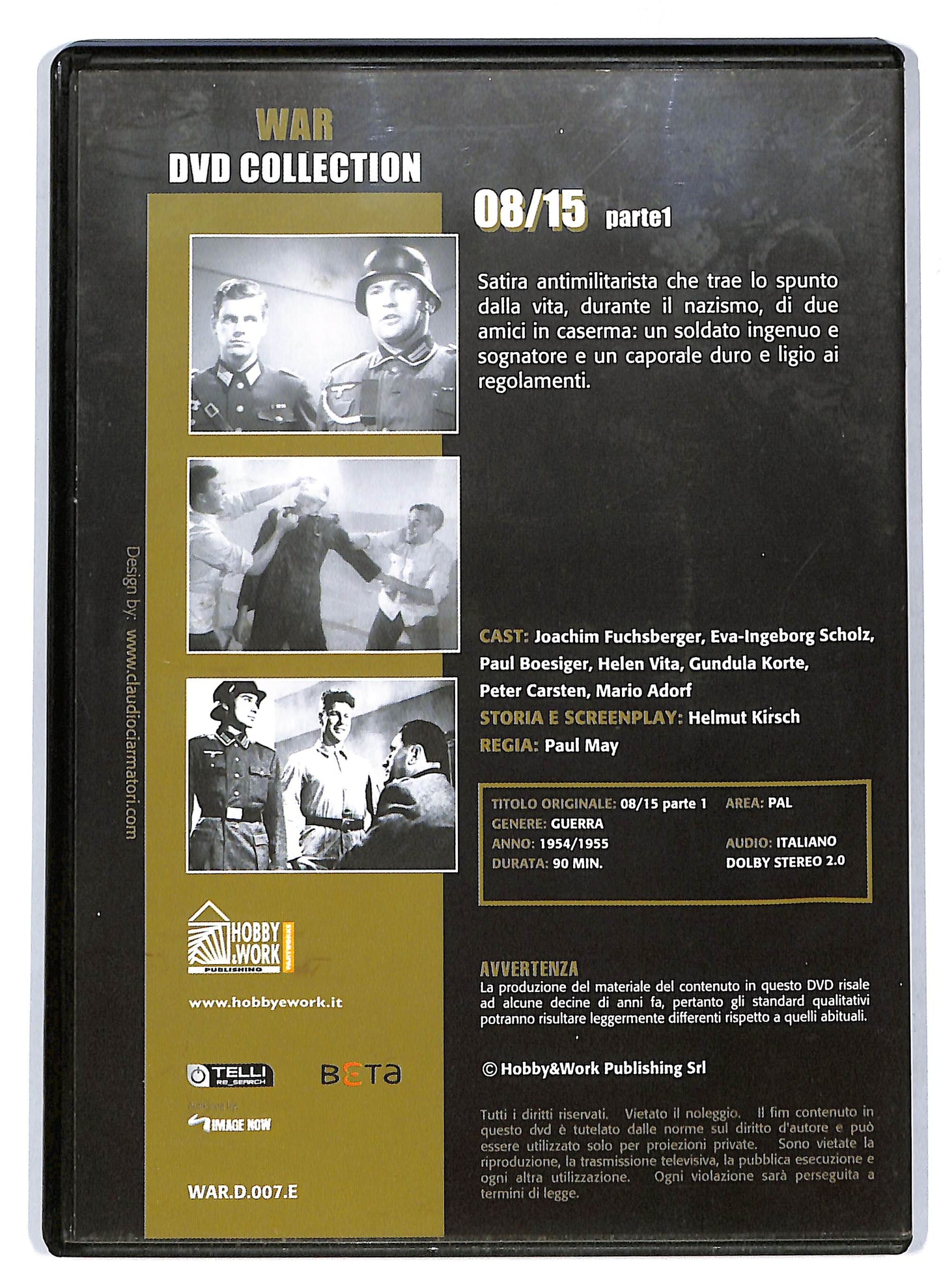 EBOND War DVD Collection - 08/15 Parte 1 EDITORIALE DVD D710654