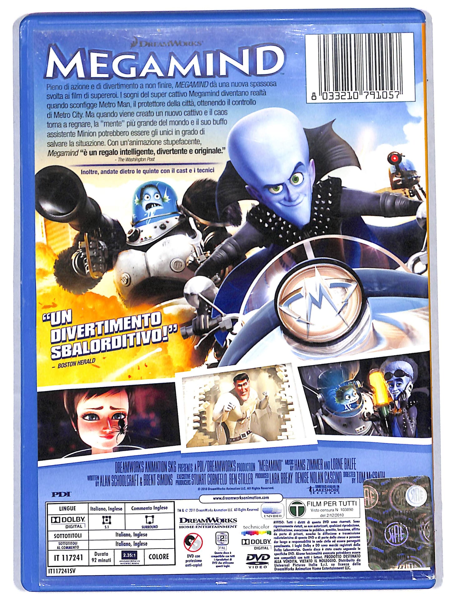 EBOND megamind DVD D710737