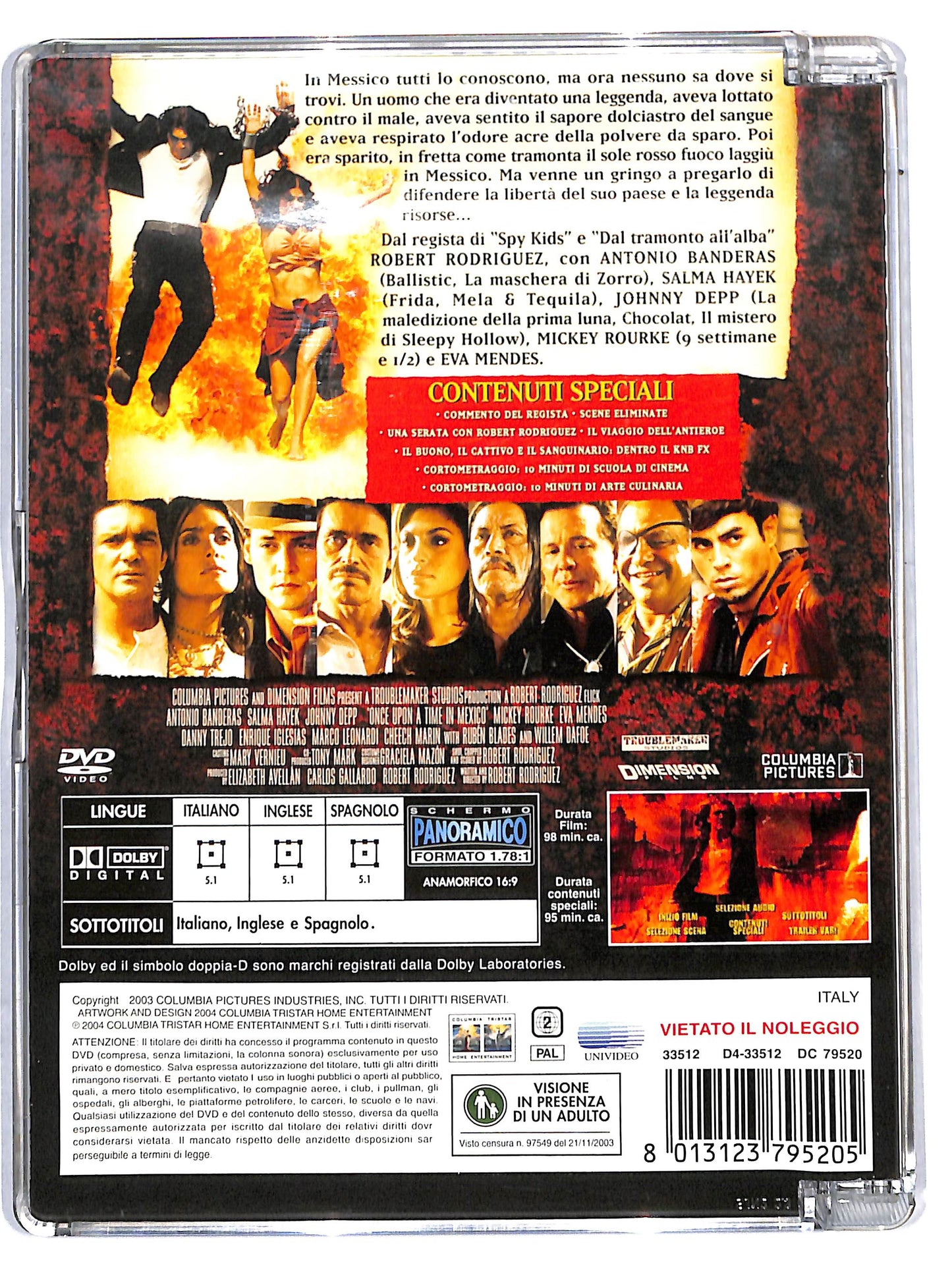 EBOND c'era una volta in messico SJB DVD D710762