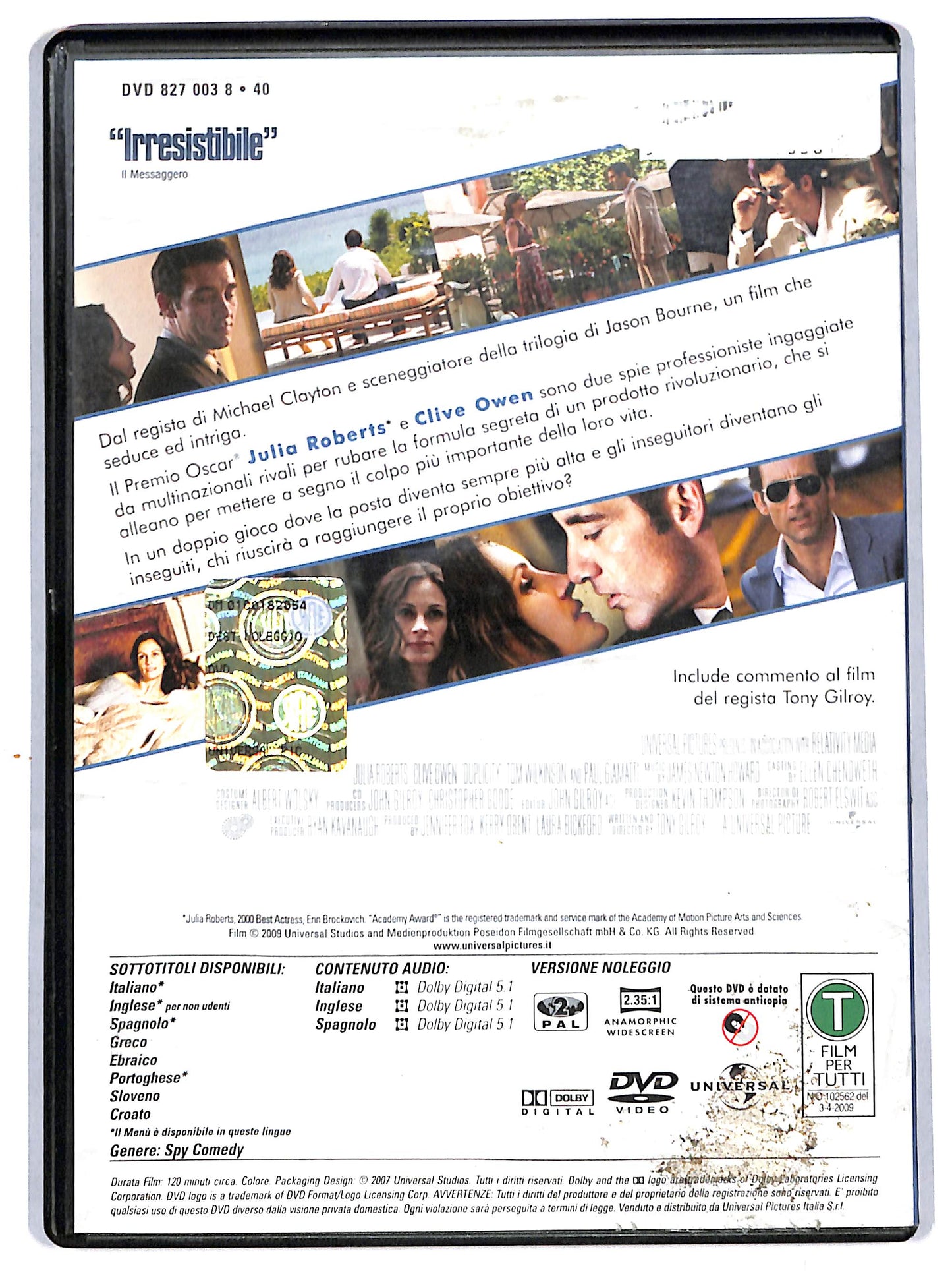 EBOND Duplicity NOLEGGIO DVD D710839