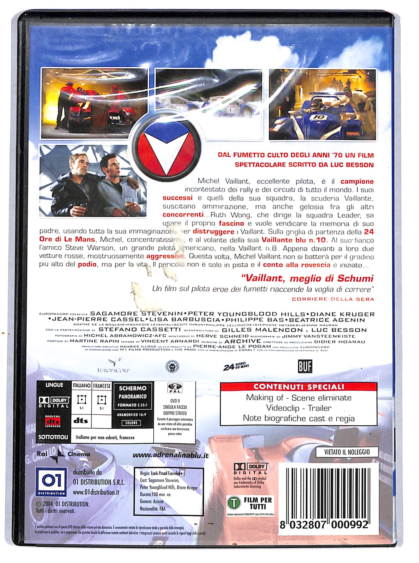EBOND adrenalina blu DVD D710841