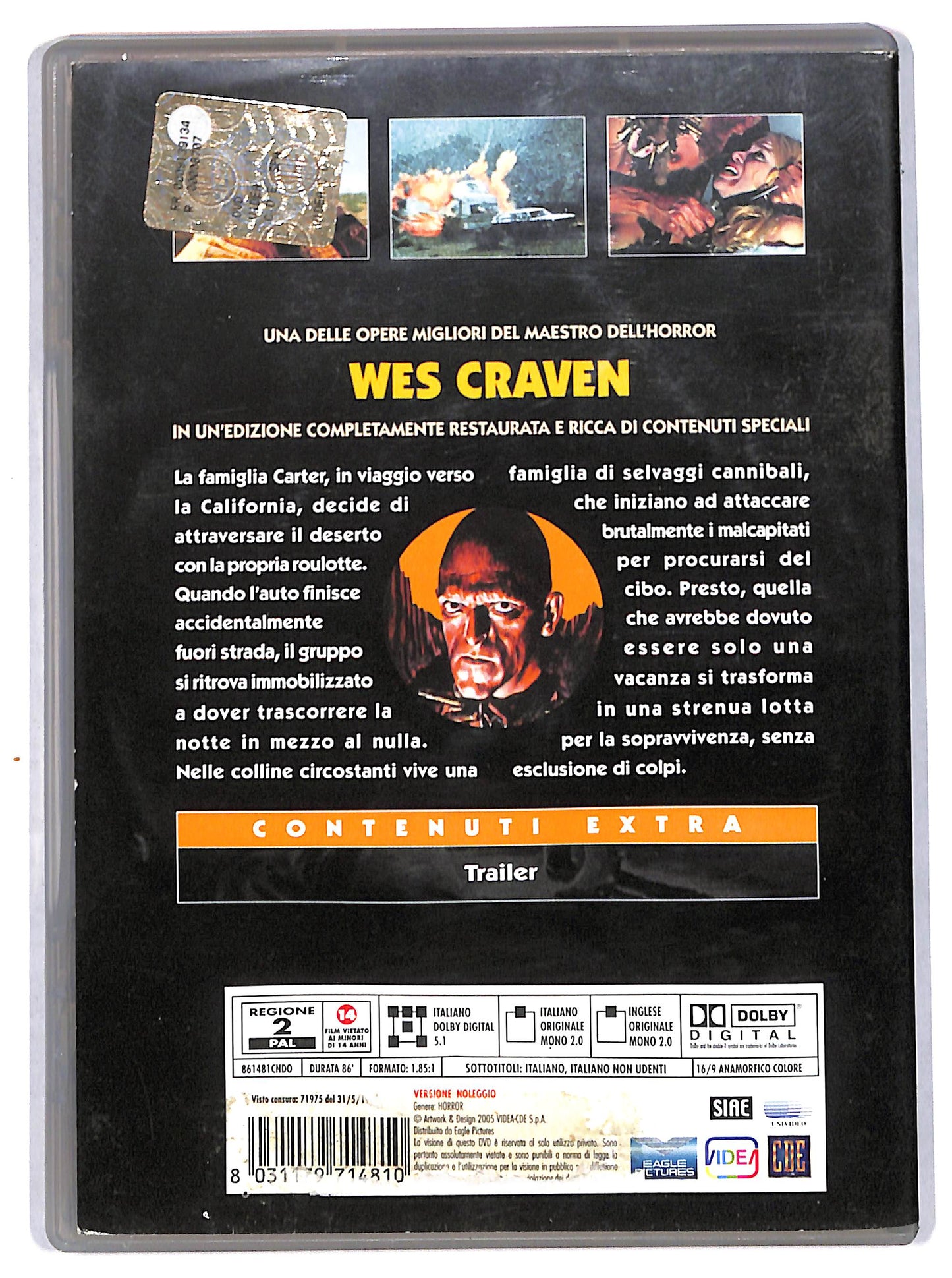 EBOND Le colline hanno gli occhi DVD D711502