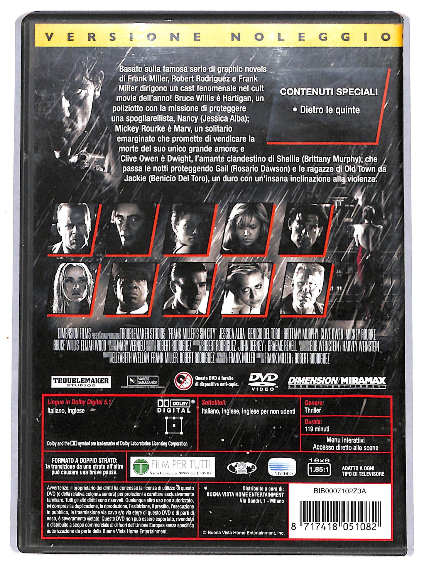EBOND Sin City NOLEGGIO DVD D711522