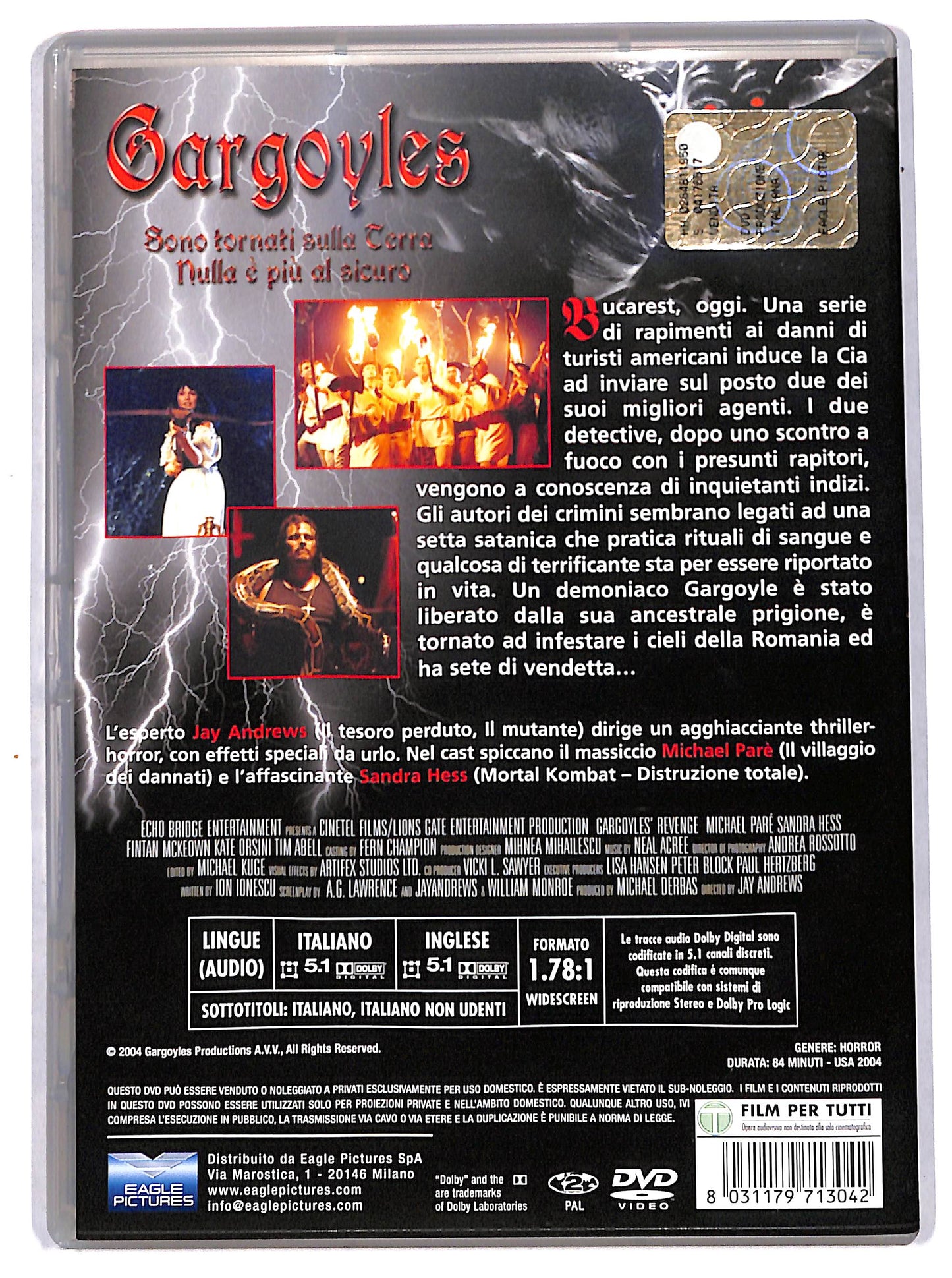 EBOND Gargoyles DVD D711550