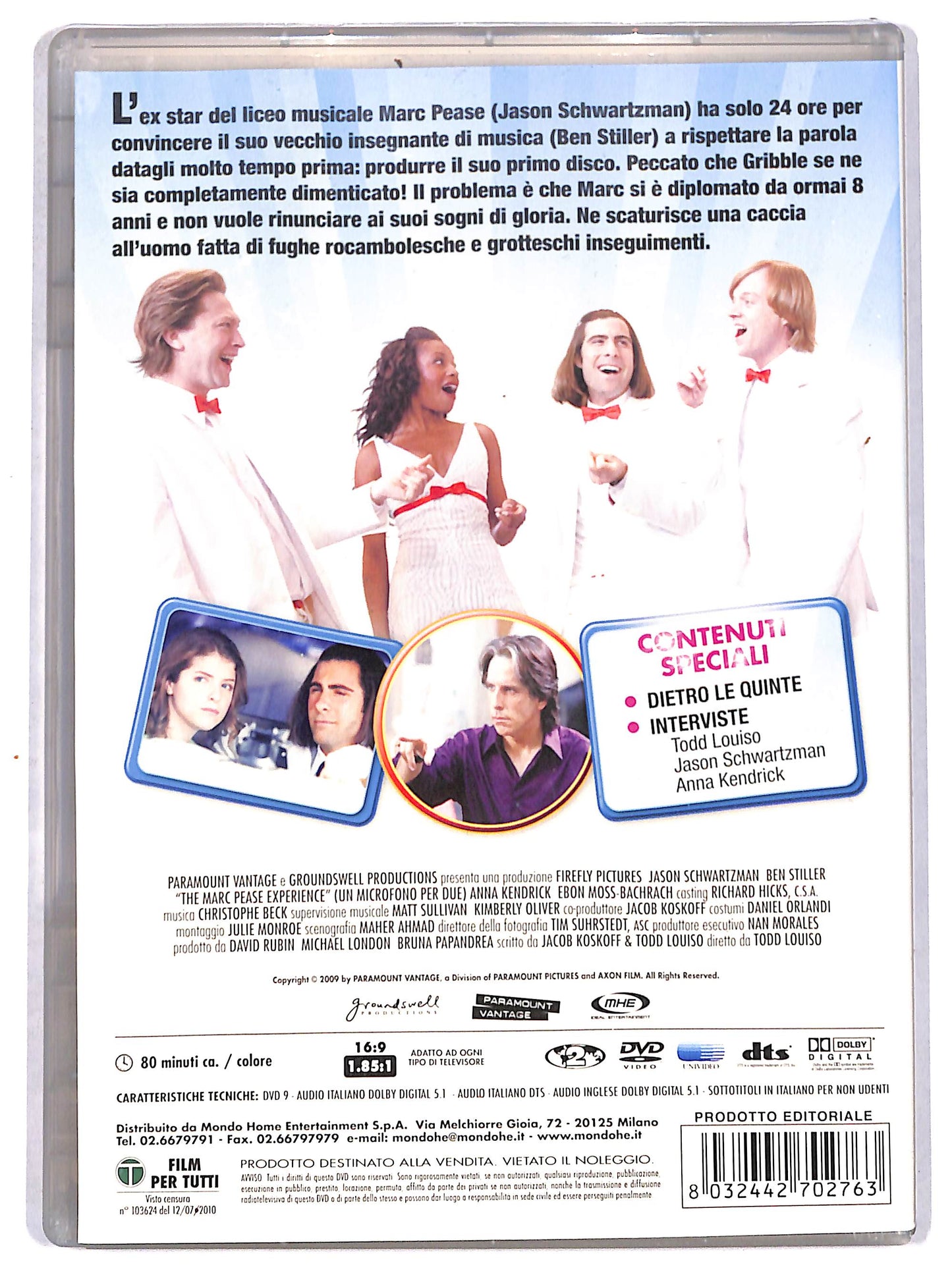 EBOND Un microfono per due DVD D711554