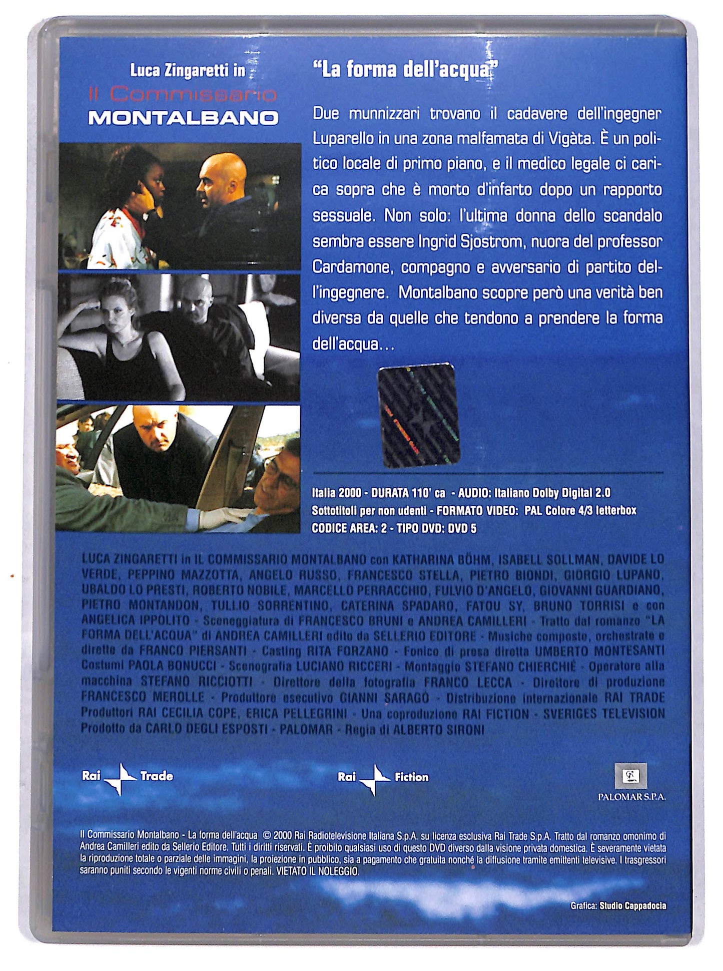 EBOND Il commissario Montalbano La forma dell'acqua EDITORIALE DVD D711561