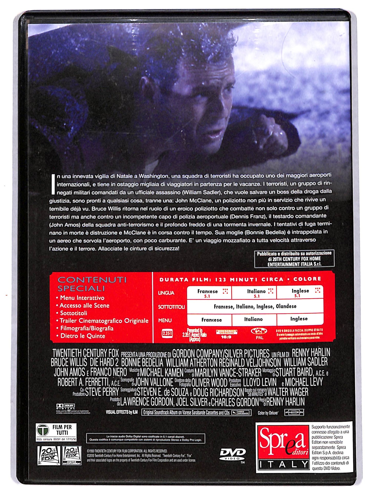 EBOND Die Hard 2 EDITORIALE DVD D711565